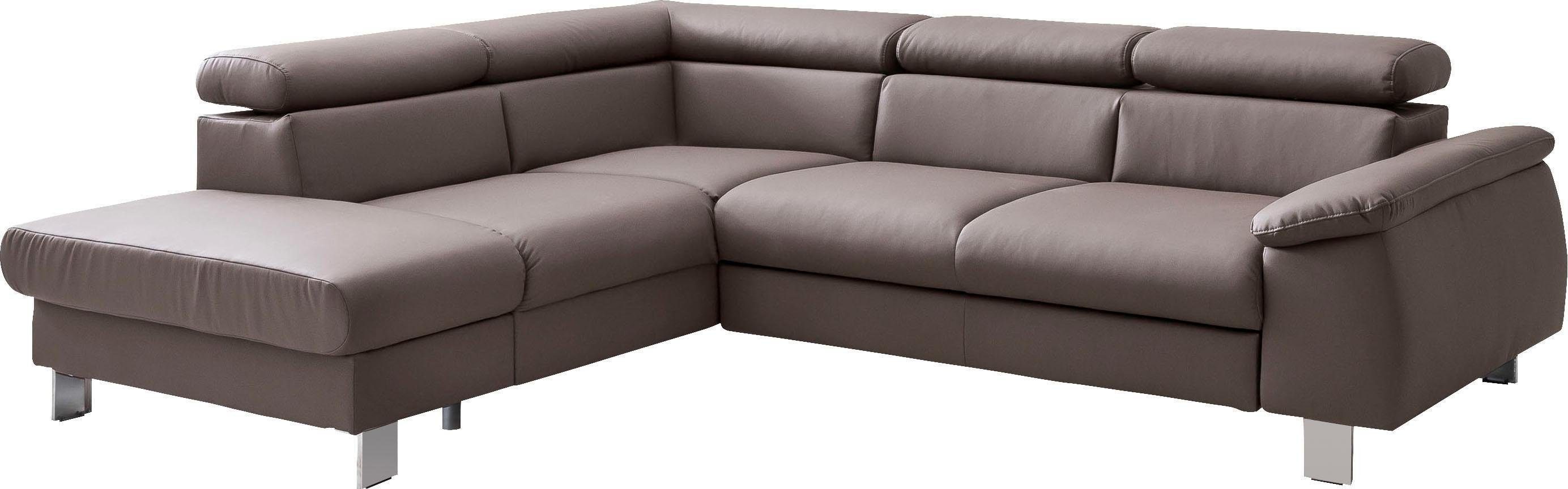 COTTA Polstergarnitur Komaris L-Form, (Set), Set bestehend aus: Ecksofa mit günstig online kaufen