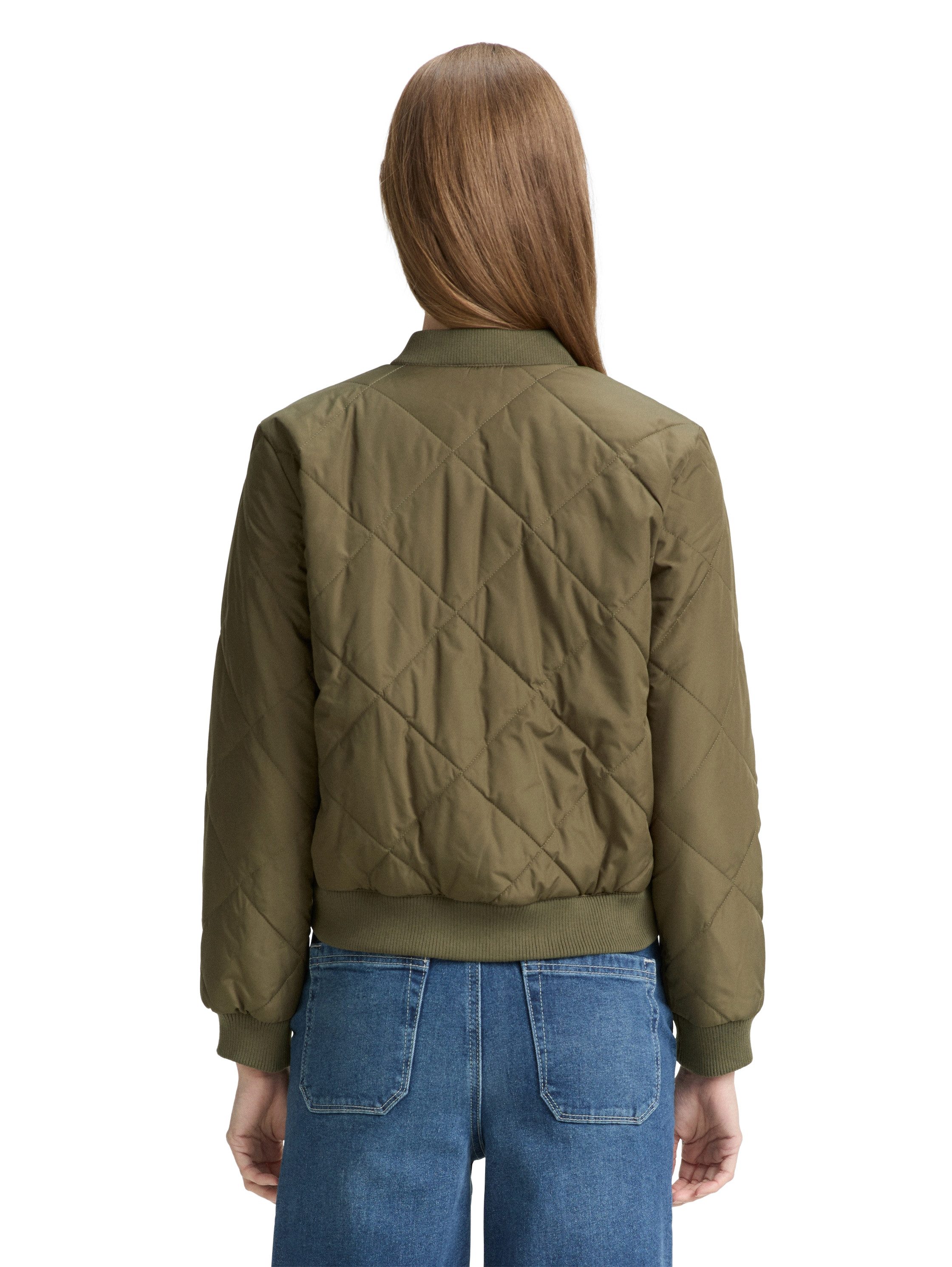 TOM TAILOR Denim Bomberjacke mit Strukurmuster günstig online kaufen