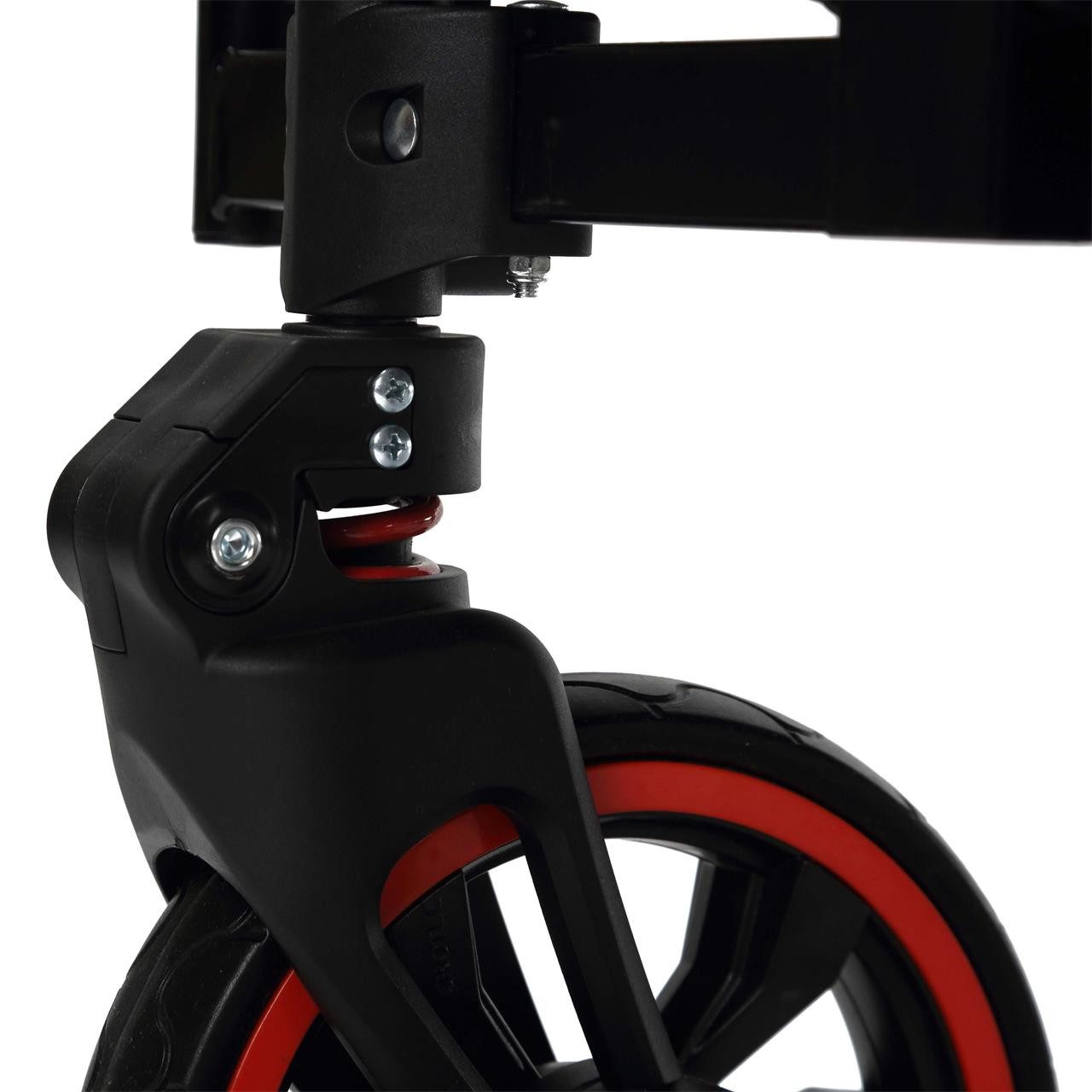 FUXTEC Bollerwagen FX-CT850, Innenraumverlängerung, faltbar, gefederte Reifen, 75 kg Belastbarkeit