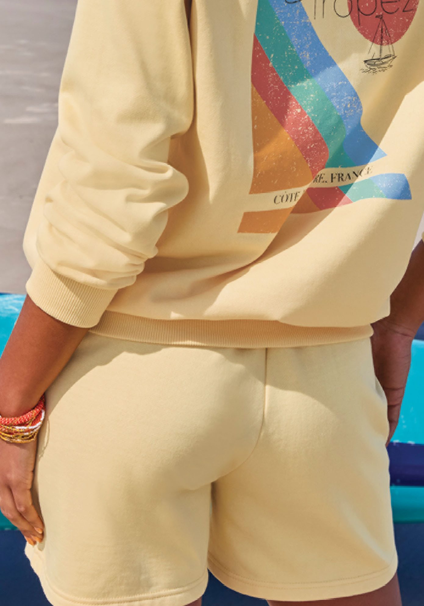 Bench. Loungewear Sweatshorts mit seitlichen Taschen, Loungewear