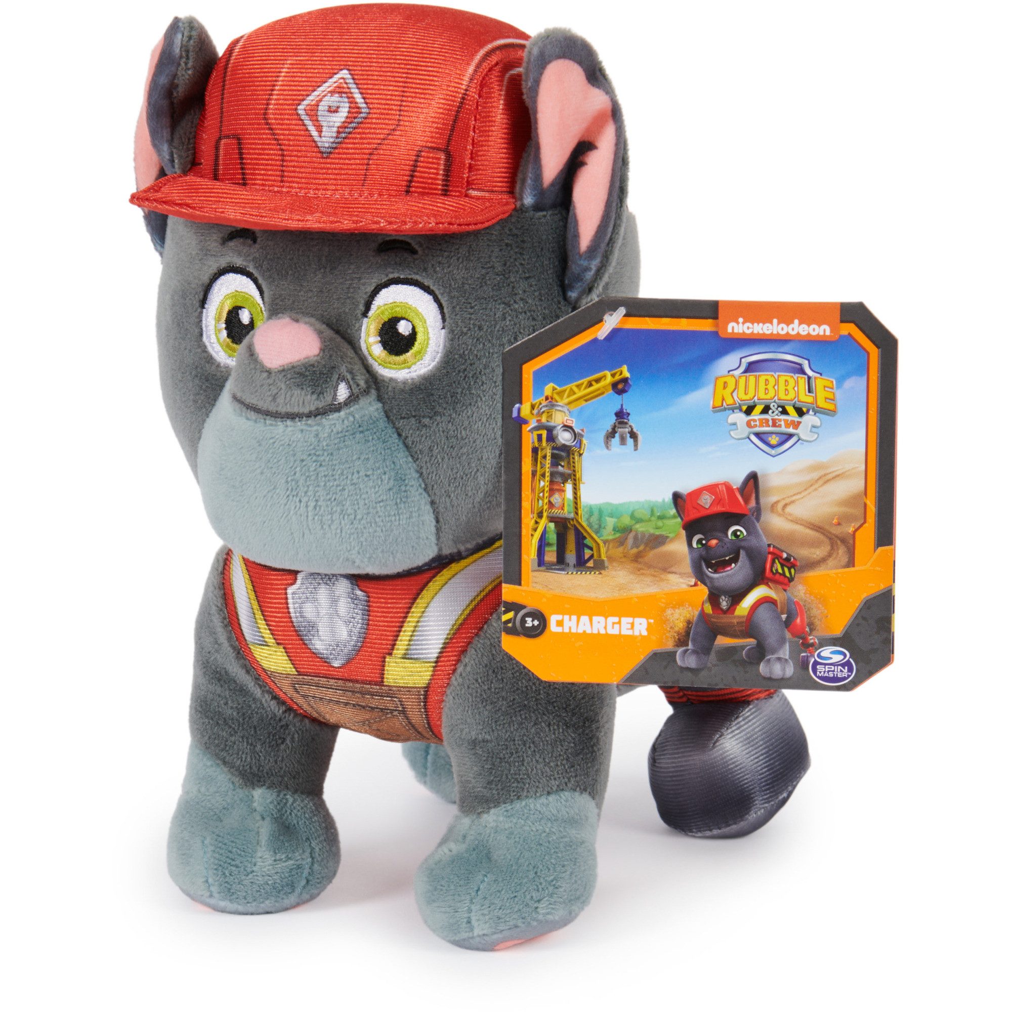 PAW PATROL Kuscheltier Spin Master Rubble & Crew - Basis Plüsch 20 cm