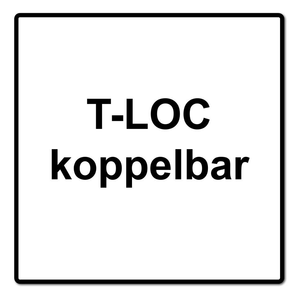 FESTOOL Werkzeugkoffer Systainer ToolBox SYS3 TB L 137 (204867) T-LOC koppelbar