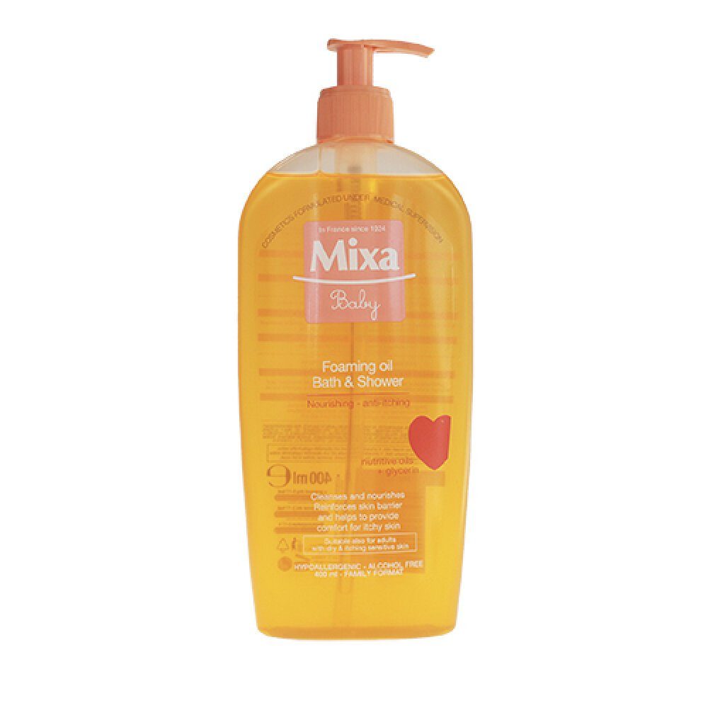 Mixa Duschgel Baby schäumendes Bade- und Duschöl