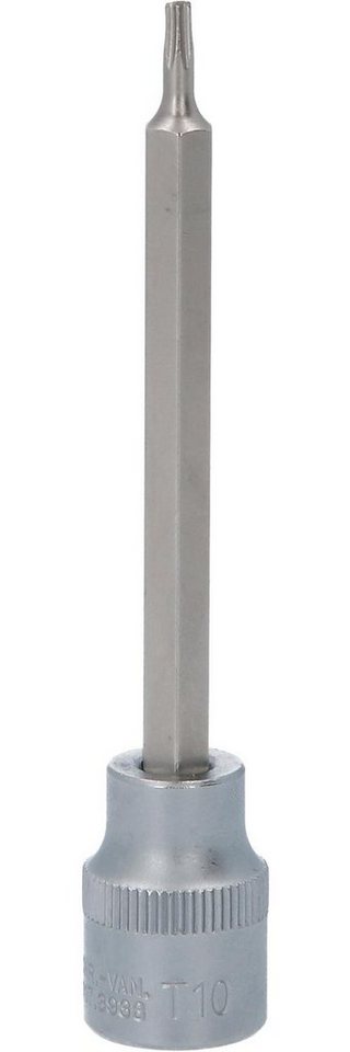 Thumbnail - KS Tools Bohrer- und Bitset 3/8" Bit-Stecknuss Torx mit Stirnlochbohrung, lang, TB10