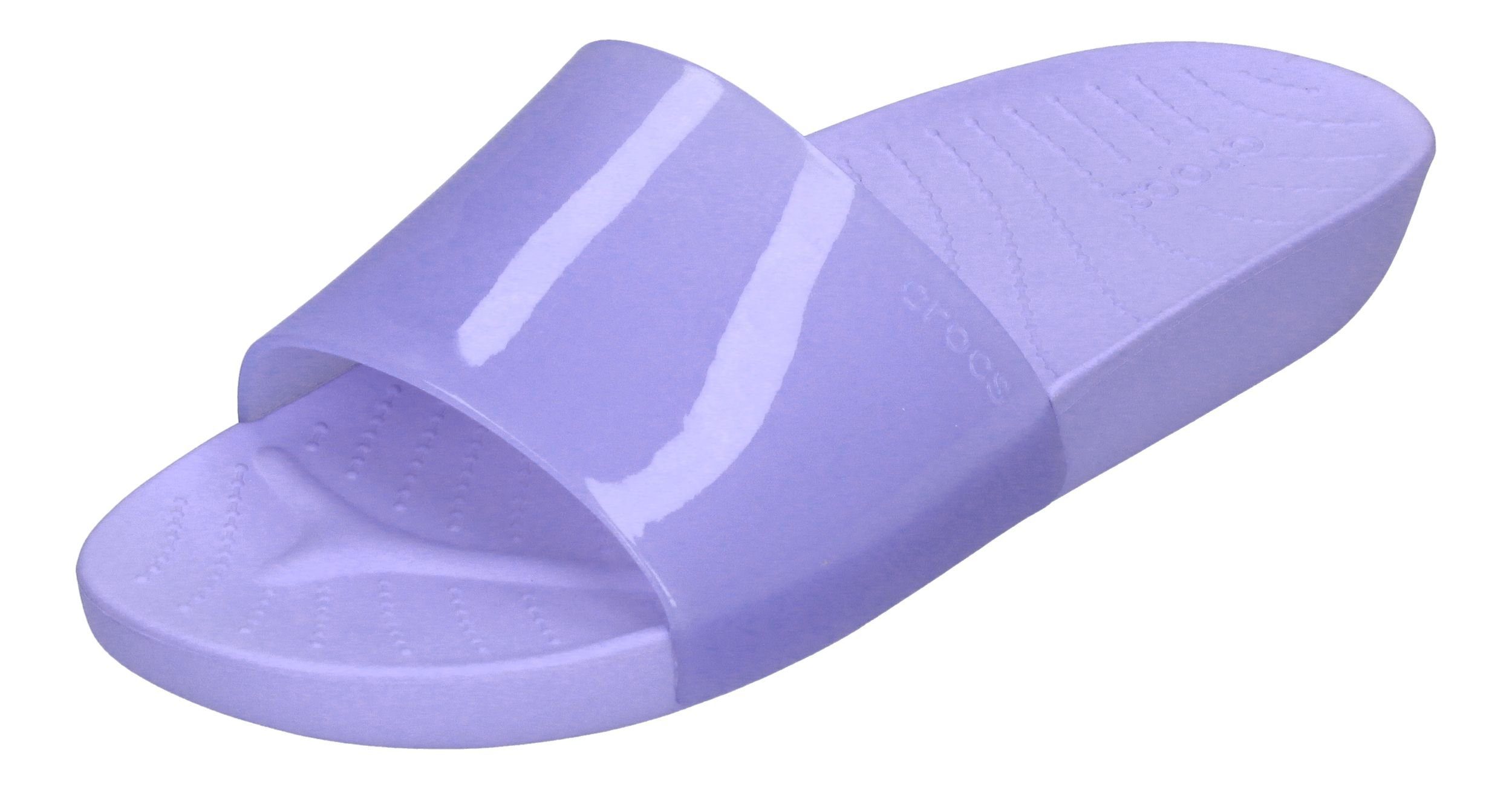 SPLASH Keilpantolette SLIDE Crocs 208538-5Q6 Moon Jelly GLOSSY