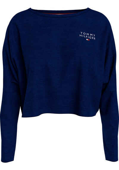 Tommy Hilfiger Underwear Langarmshirt LONG SLEEVE T-SHIRT mit interessanten Ärmeldetails und Tommy Hilfiger Markenlabel