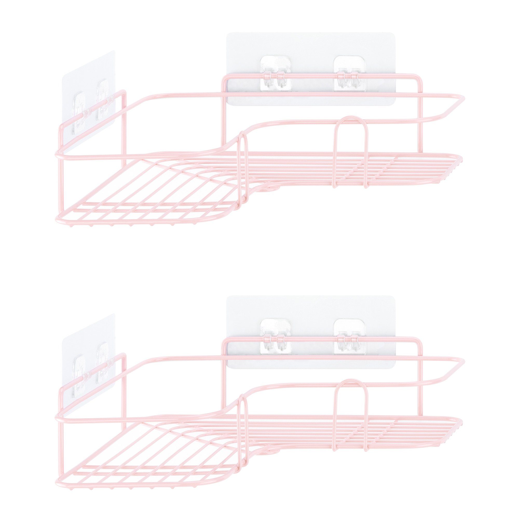 Navaris Duschablage 2x Duschablage ohne Bohren - Bad Duschregal Eckregal, 1 günstig online kaufen
