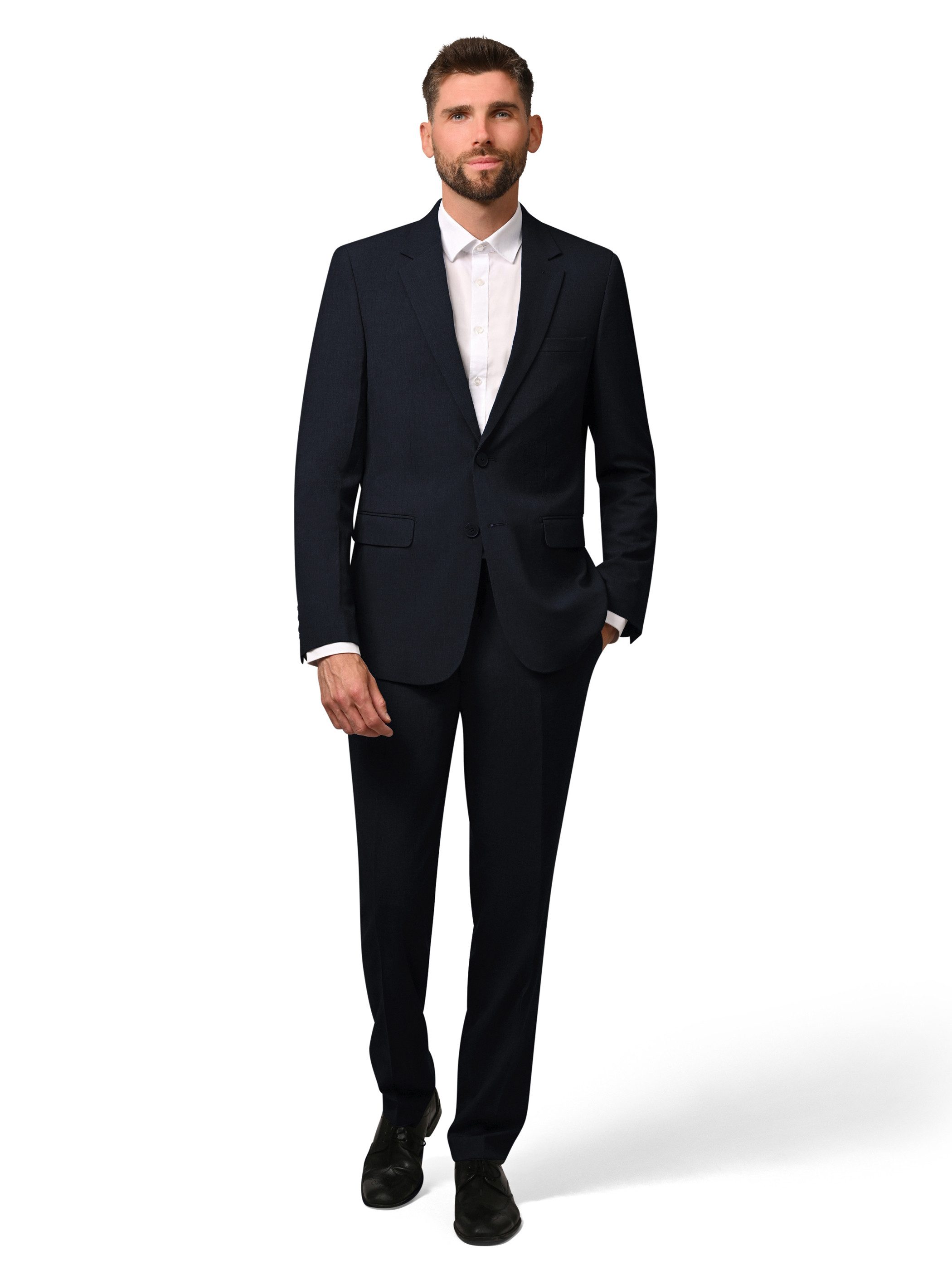 Hirschthal Anzug Herren Business Anzug Regular günstig online kaufen