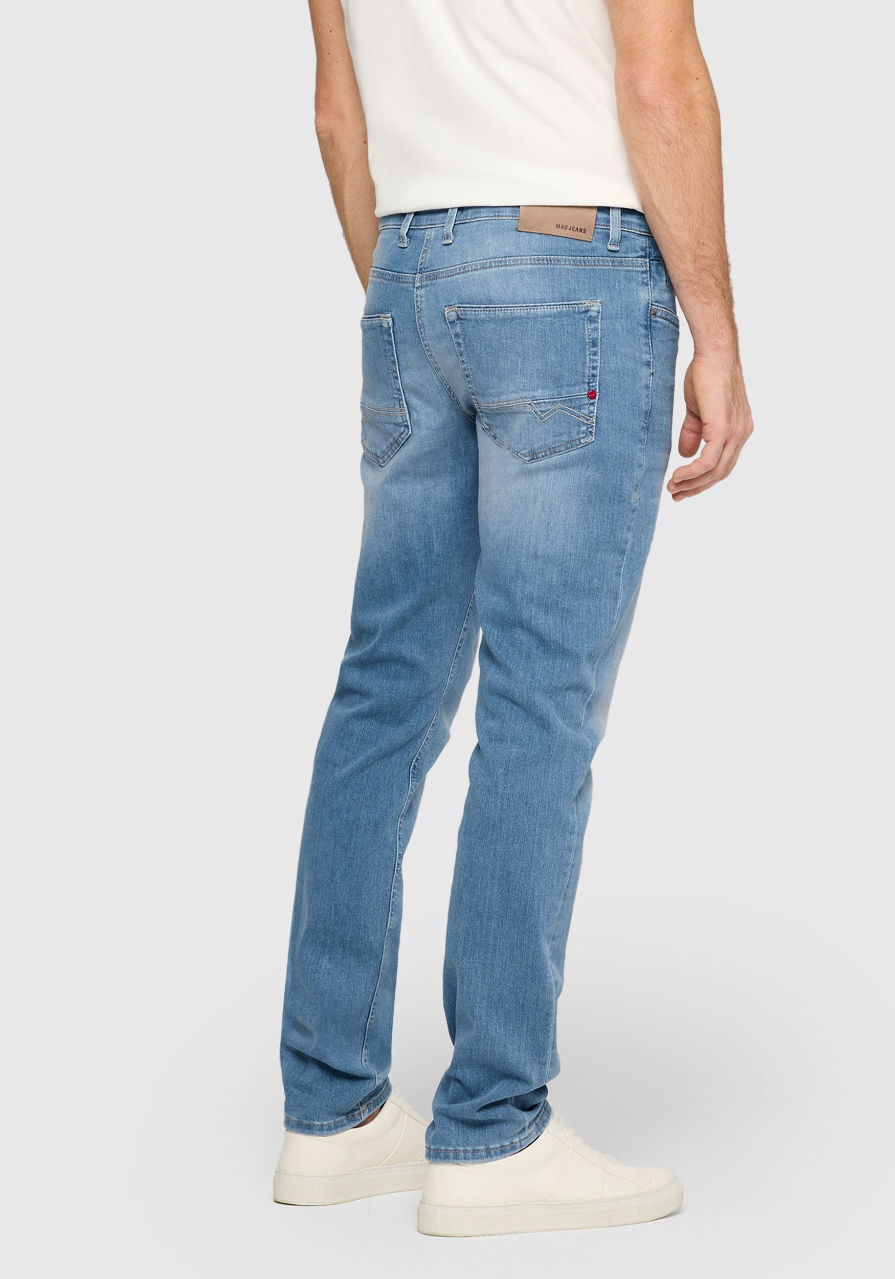 MAC 5-Pocket-Jeans Arne Pipe - Driver's Jeans All Season Stretch-Denim