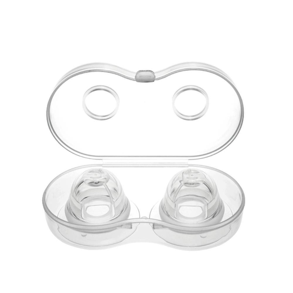 Haakaa Stillhütchen Brustwarzenformer, Stillhilfe, BH-Stilleinlage (2 Paar), BPA, PVC and Phthalat-frei