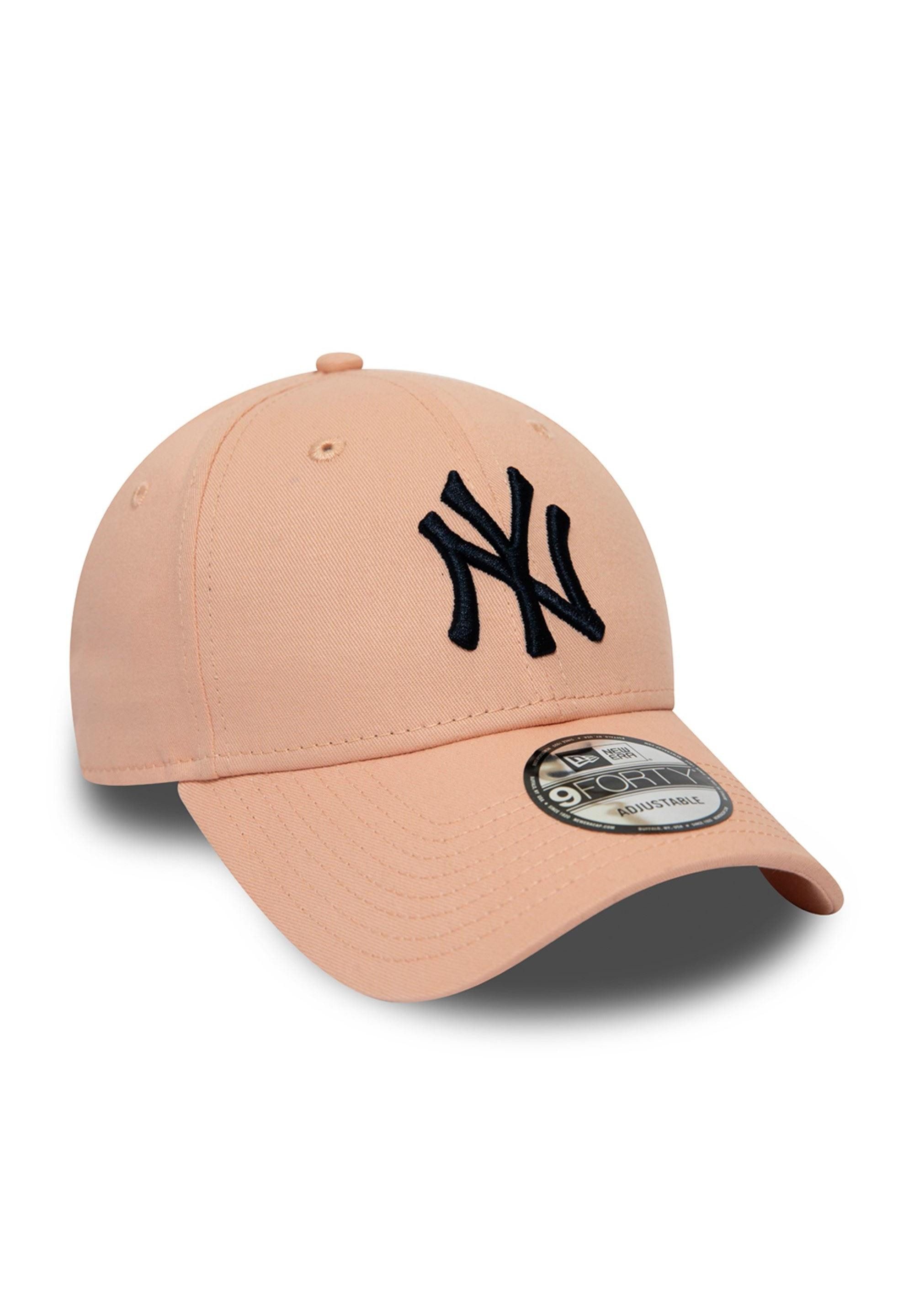 New Era Baseball Cap New York Yankees League Essential Rose Navy 9Forty Adjustable Cap New (1-St)