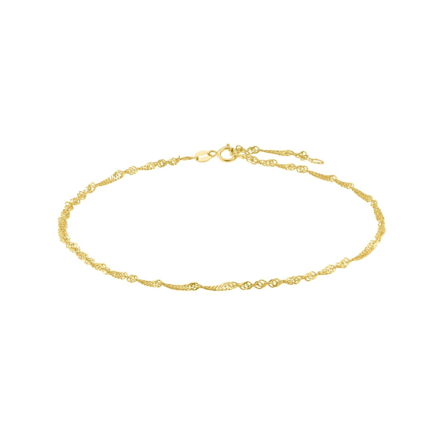 Amor Fußkette Amor Fußkette für Damen, Gold 375 (Fußkette, 1-tlg)