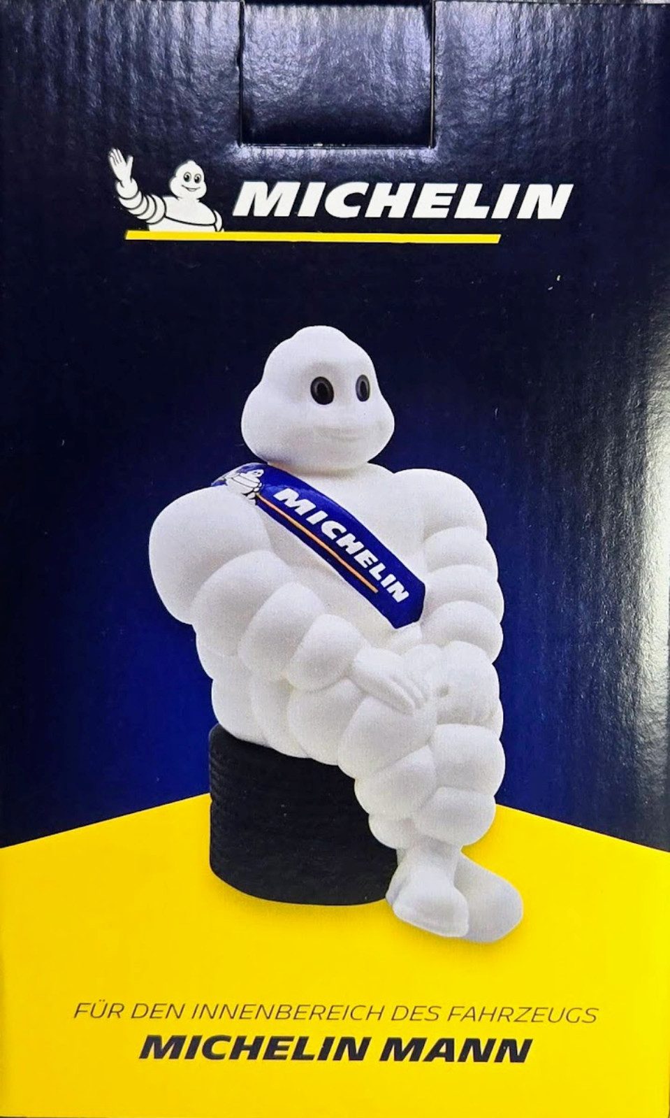 Michelin Dekofigur Männchen 19 cm Figur Mann sitzend Reifenstapel Maskottch günstig online kaufen