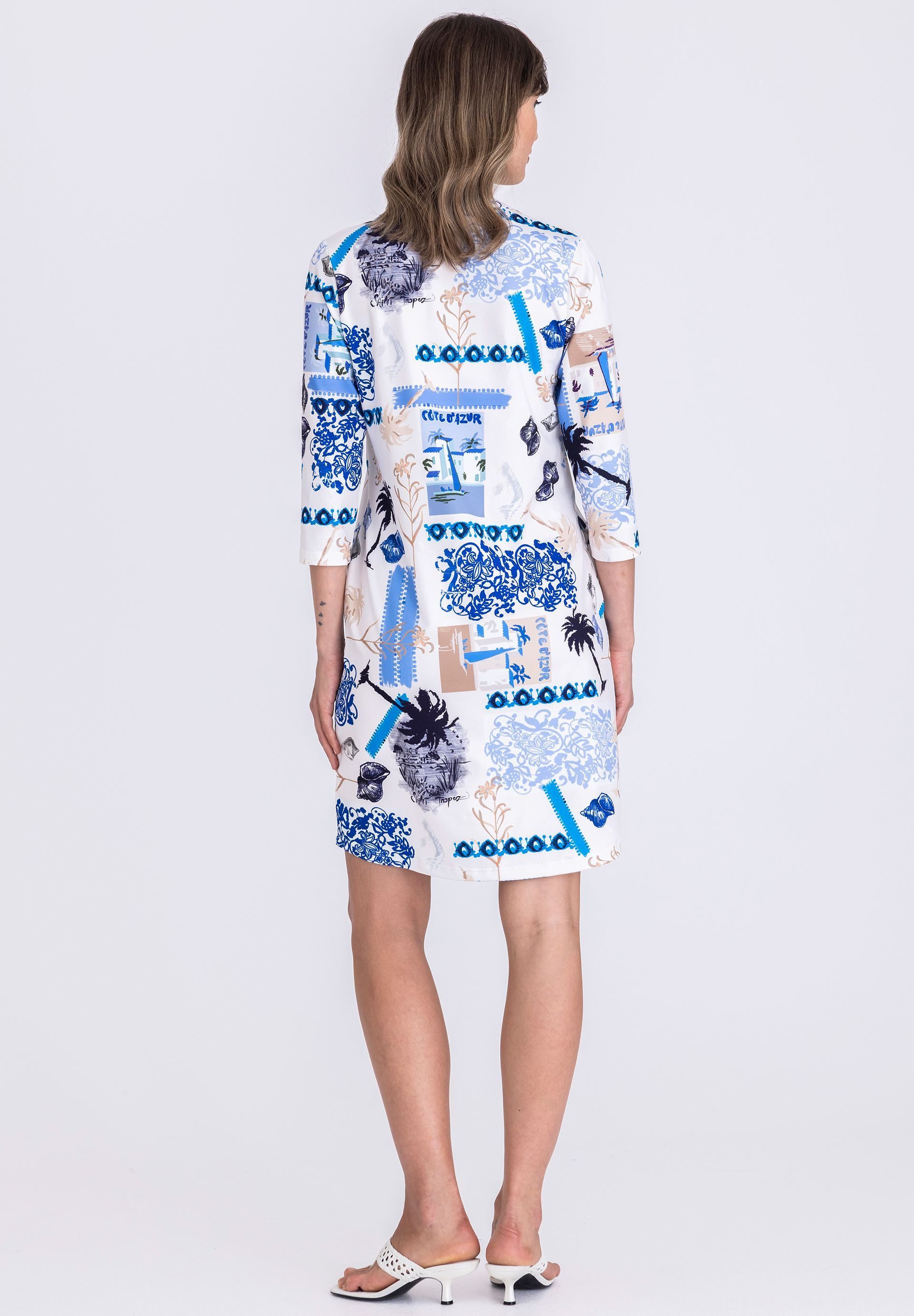 TUZZI Midikleid mit Allover-Print