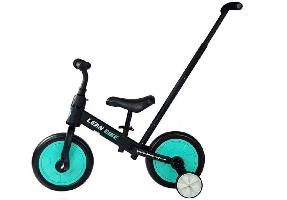 Toys 3in1 LEAN schwarz-grün Dreirad Dreirad