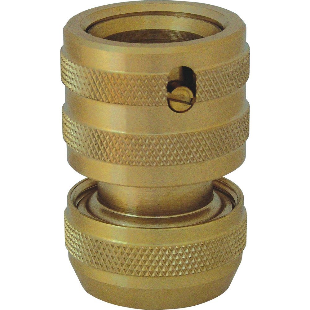 Fontänenaufsatz C.K G7913 Messing Schlauchstück 13 mm (1/2) Ø, Steckkupplung Wassers