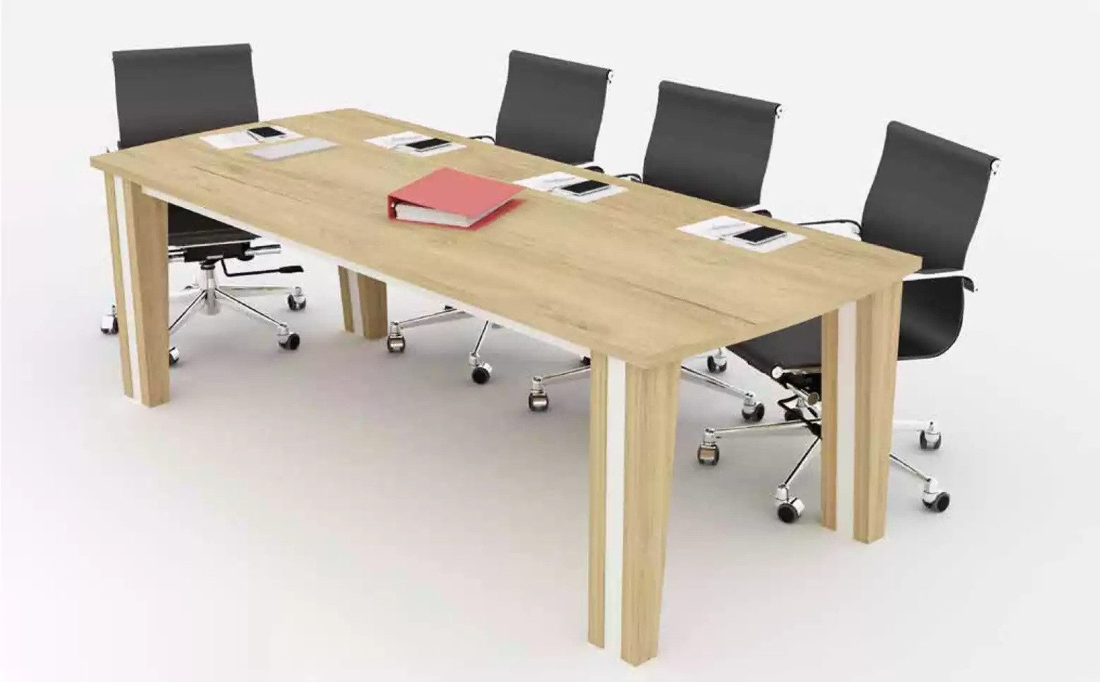Xlmoebel Konferenztisch Luxuriöser Holztisch für moderne Besprechungen und Meetings (Konferenztisch, 1-St., Konferenztisch), Hergestellt in Europa