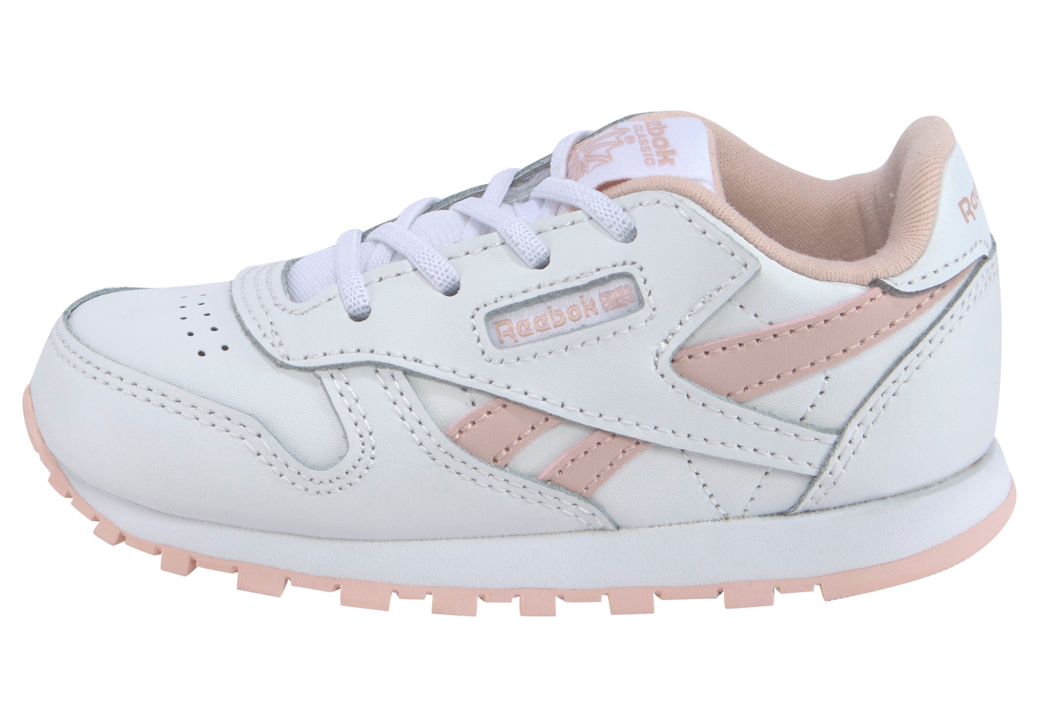 Sneaker Classic LEATHER Reebok weiß-apricot CLASSIC