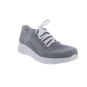 BERKEMANN Kirana, Sneaker, ComfortKnit (Strick), Grau, Wechselfußbett, Weite H 0 Schnürschuh