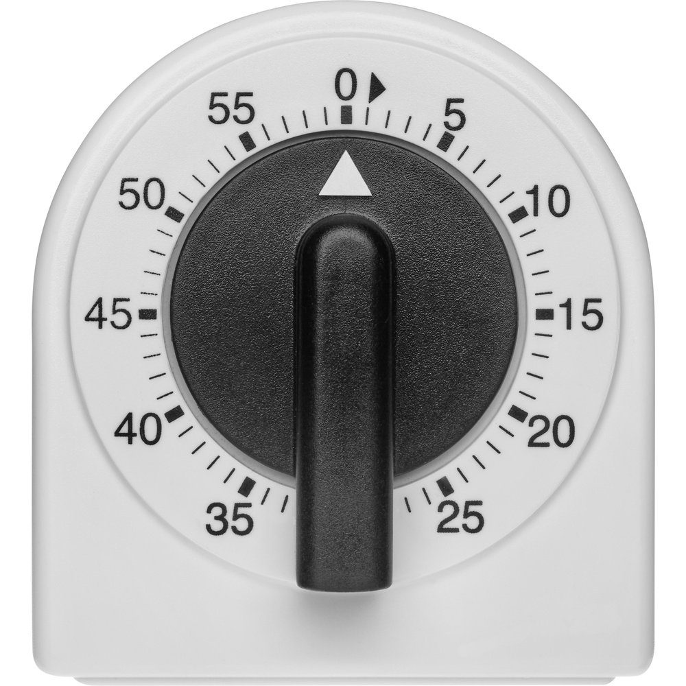 TFA Dostmann Eieruhr TFA Dostmann Analoger Küchen-Timer Eieruhr Weiß-Schwarz analog