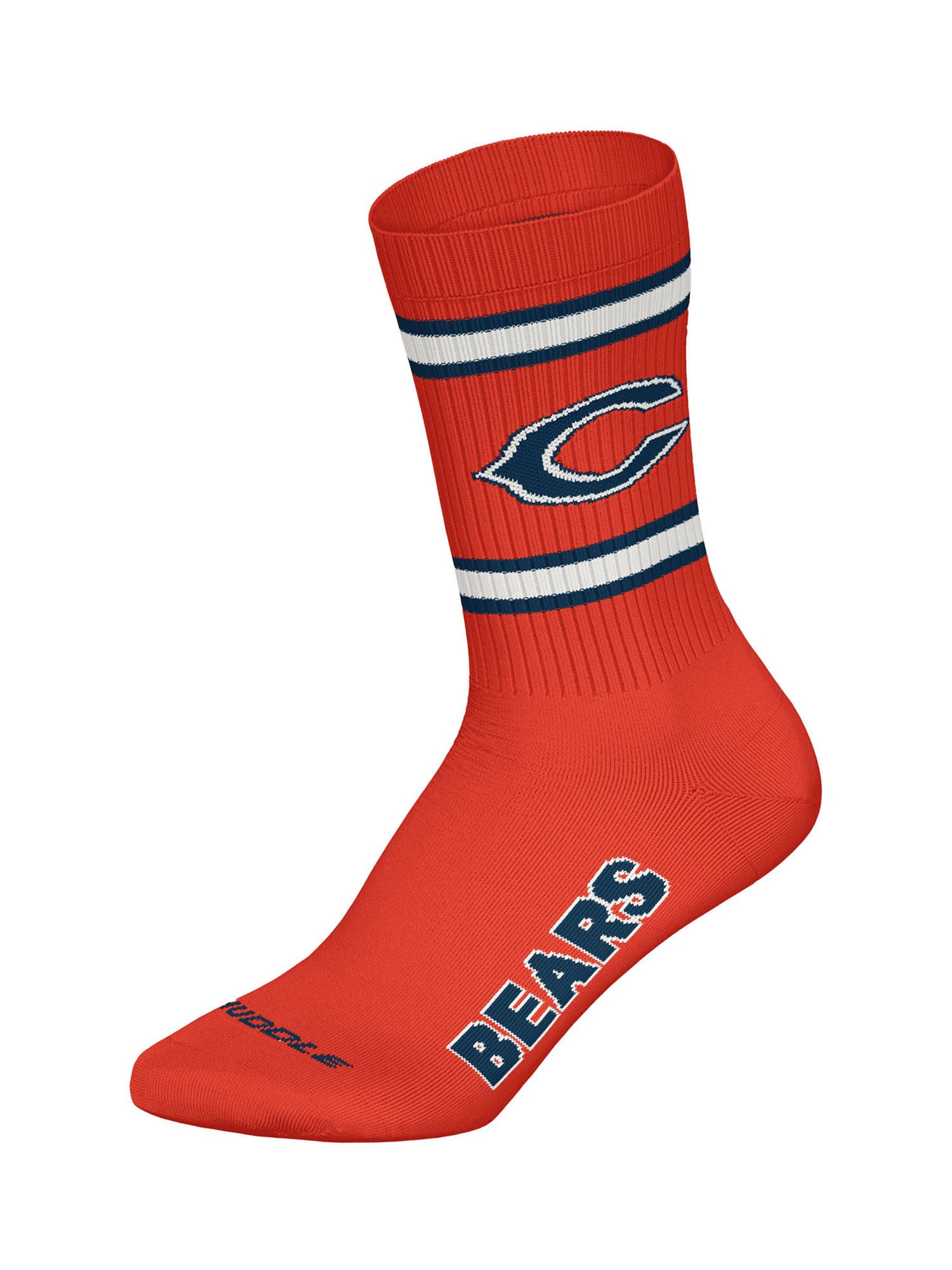 NFL Freizeitsocken Chicago Bears Crew (6-Paar) Casual Socken, Alltagssocken, Bequeme Socken