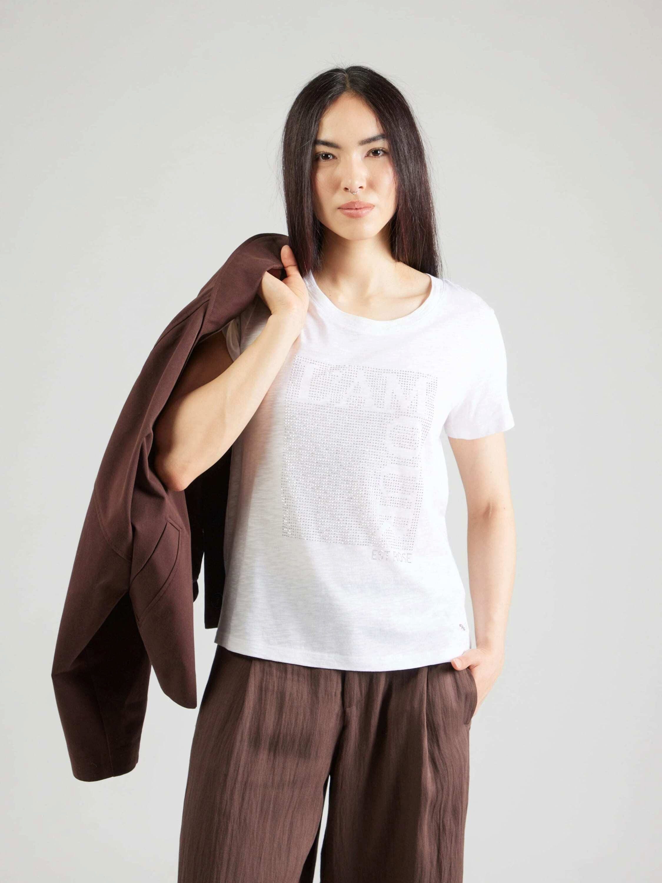 Monari T-Shirt (1-tlg) Ziersteine