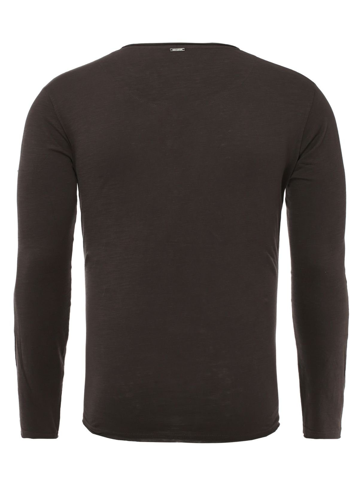 Key Largo Henleyshirt Ginger vintage Look günstig online kaufen
