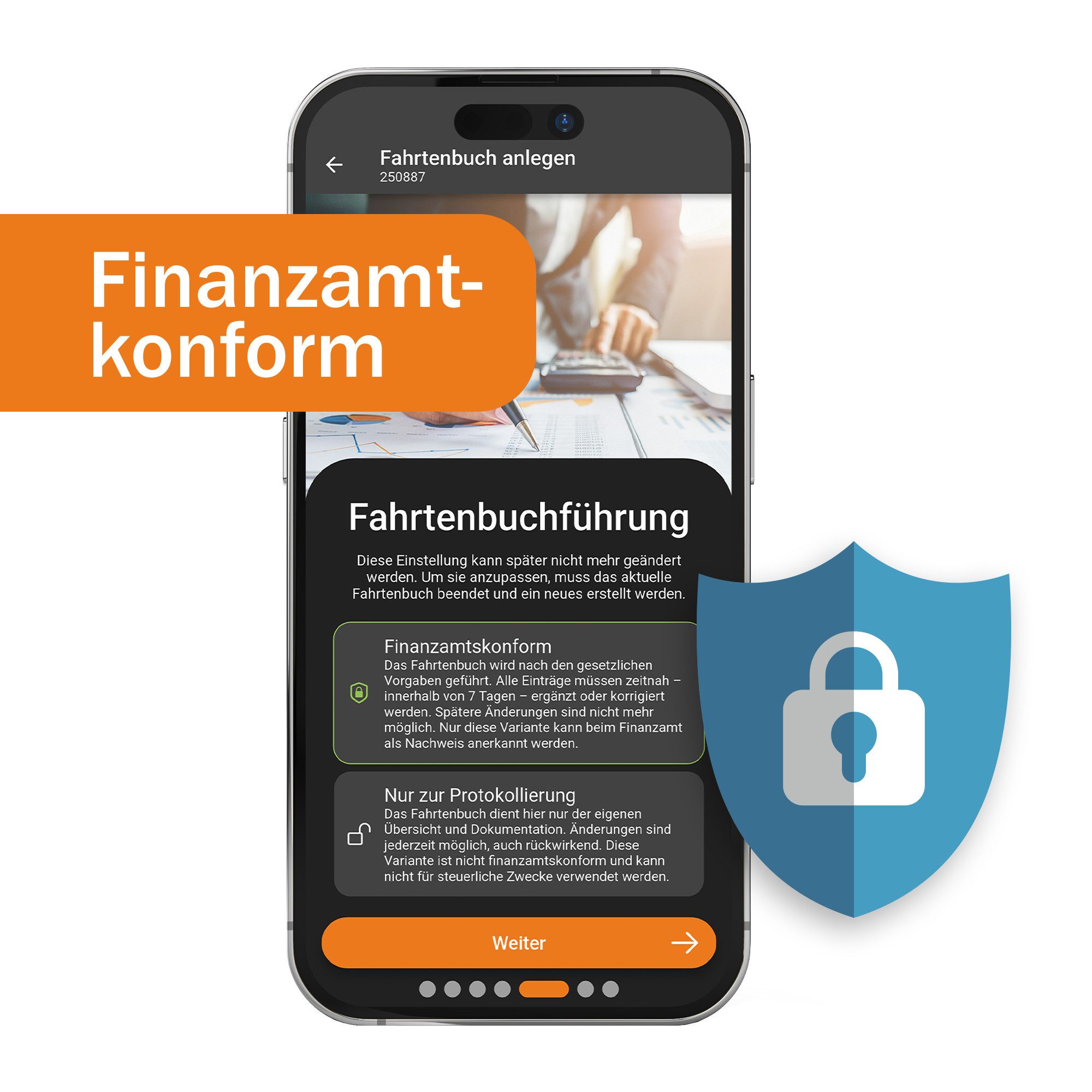 GPSauge jammer.net GPS-System (Finanzamtkonformes digitales Fahrtenbuch mit OBD2-Stecker & App)
