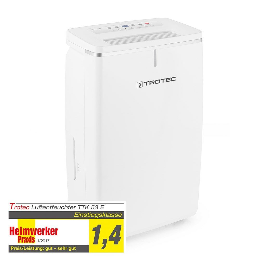 TROTEC Luftentfeuchter TTK 53 E, 2 Gebläsestufen, Wäschetrocknungs-Funktion günstig online kaufen