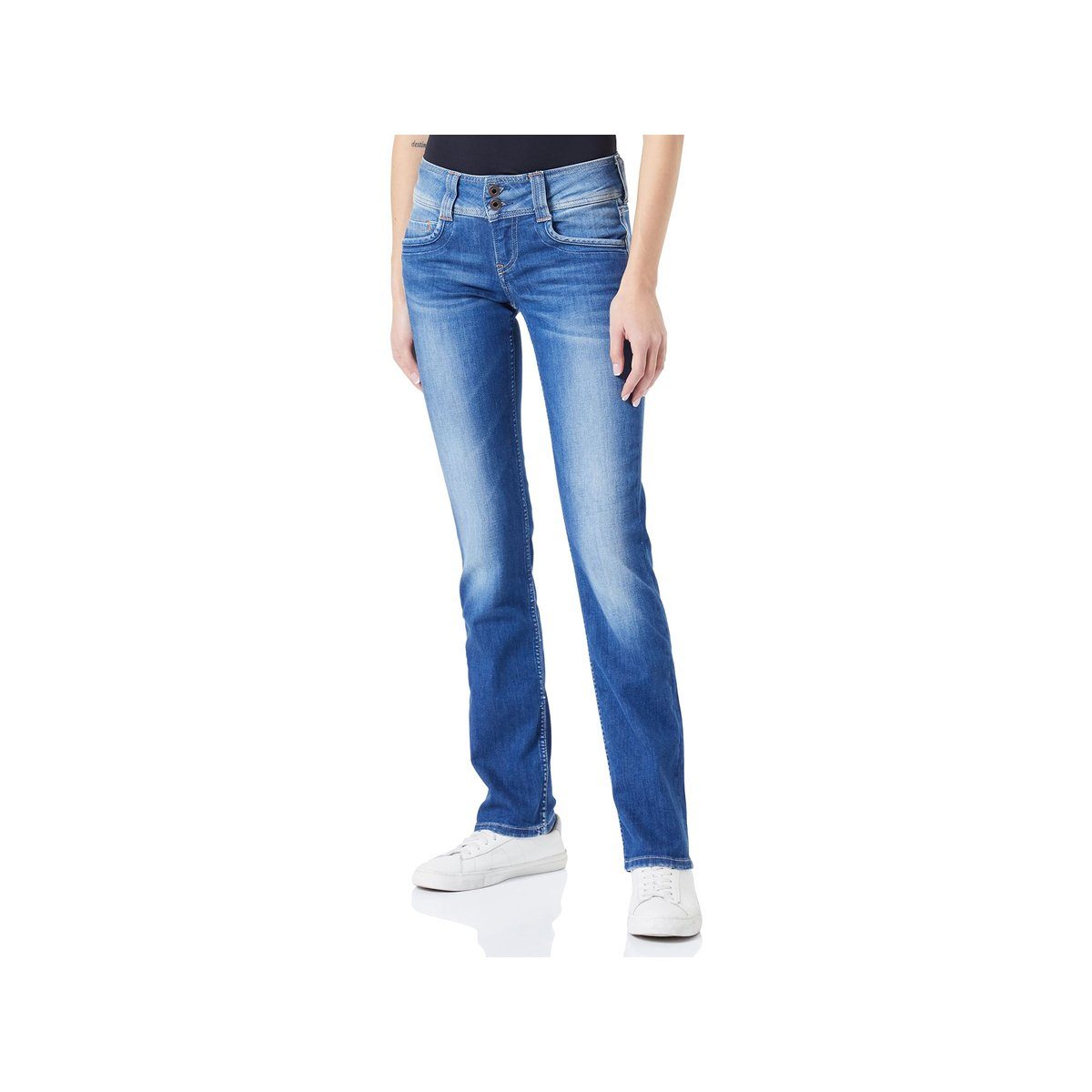 Pepe 5-Pocket-Jeans uni Jeans (1-tlg)