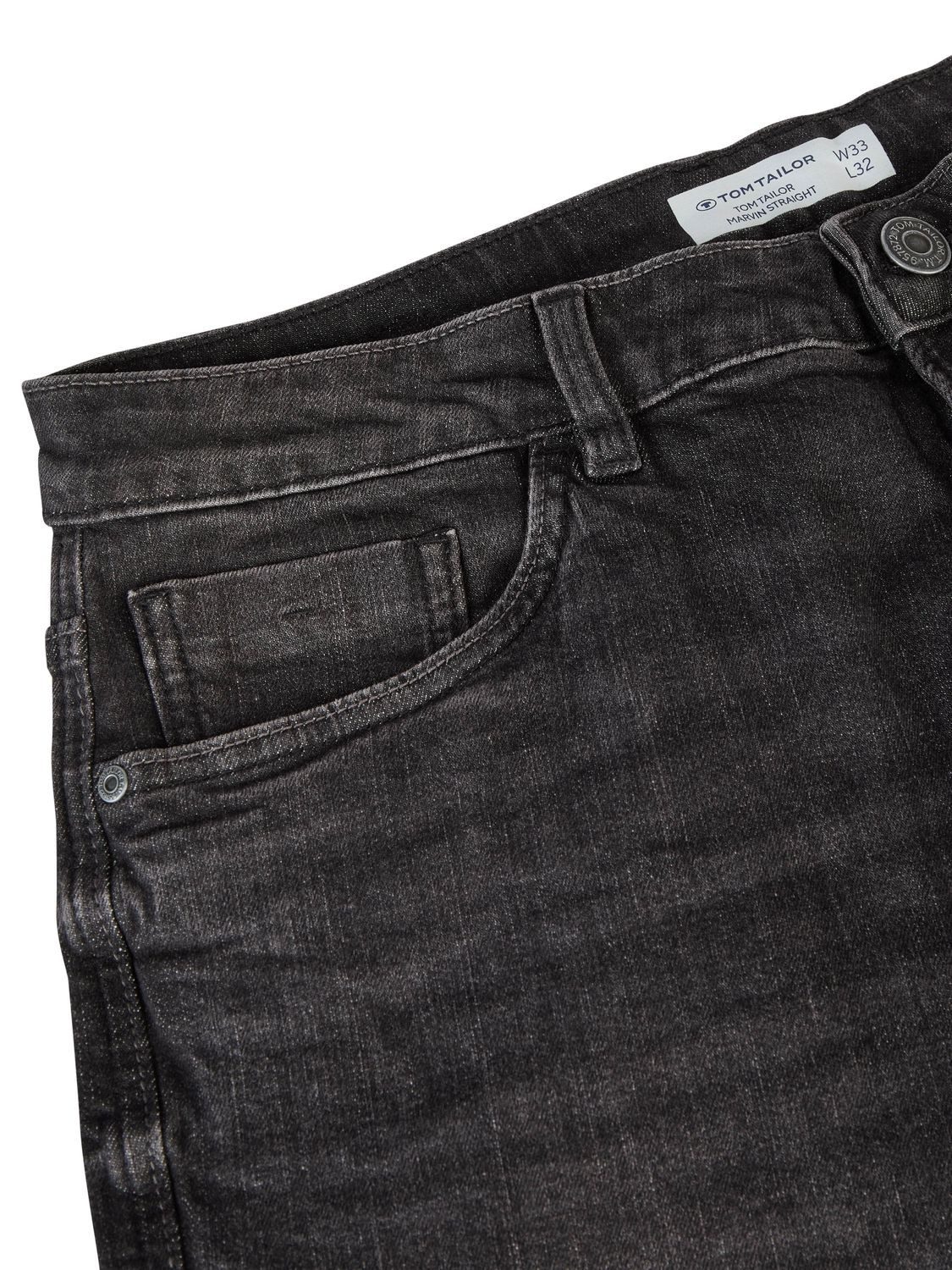 Straight-Jeans Herren Jeanshose Marvin Regular Fit