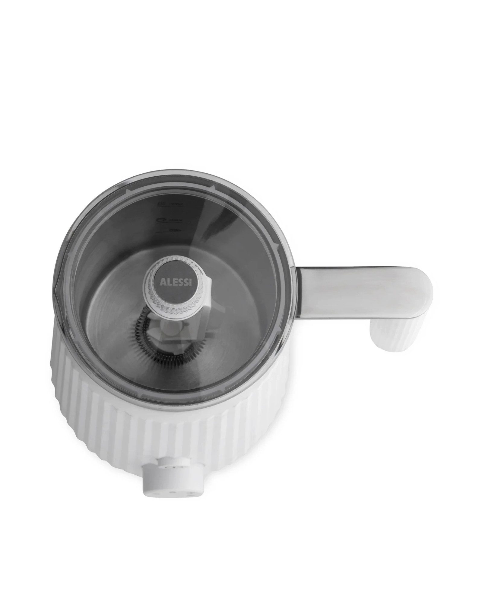 Alessi Milchaufschäumer Alessi Plissé Milchaufschäumer Schwarz, 600 W