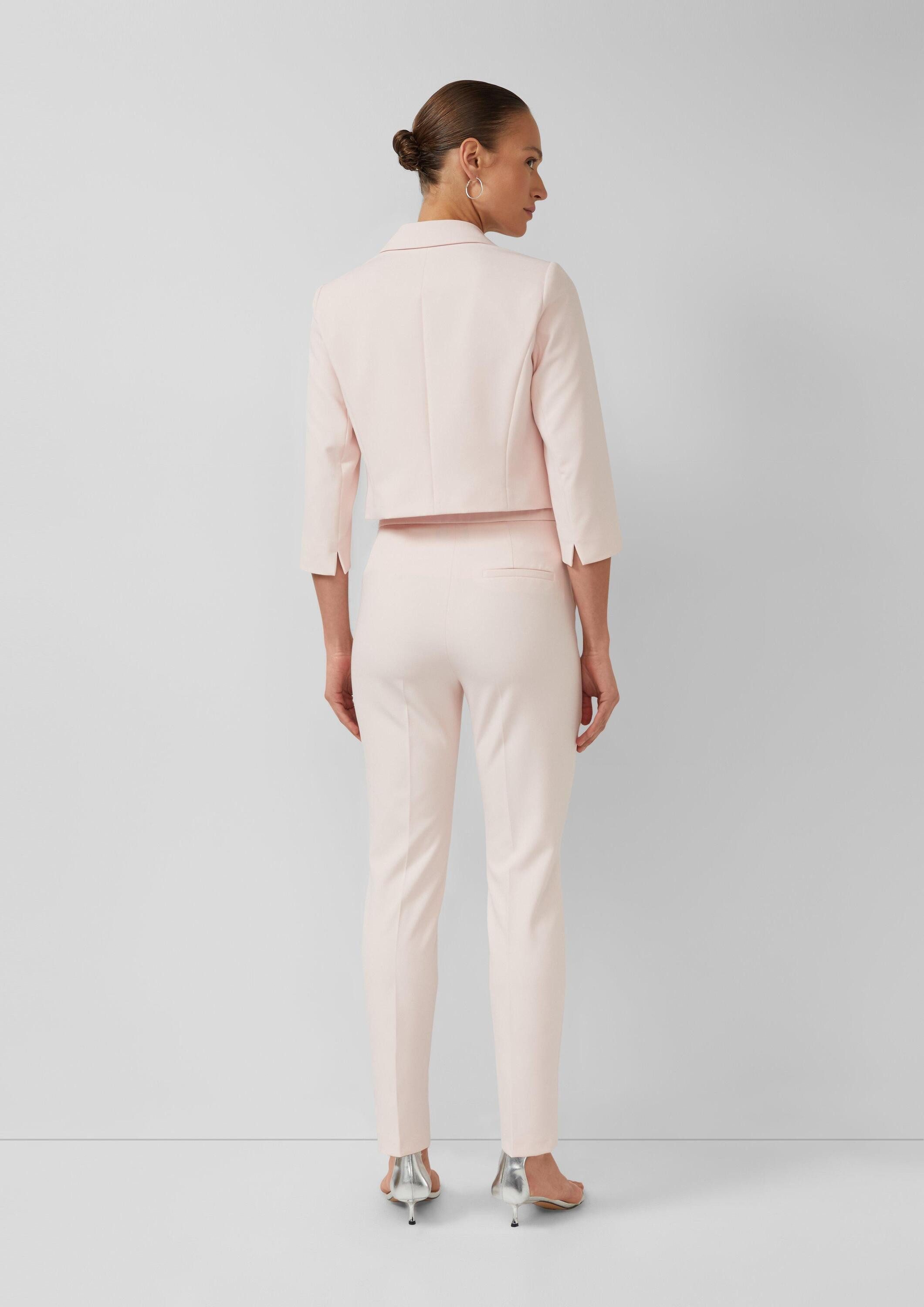 s.Oliver Jackenblazer Indoor-Blazer Cropped Blazer mit verkürztem Ärmel