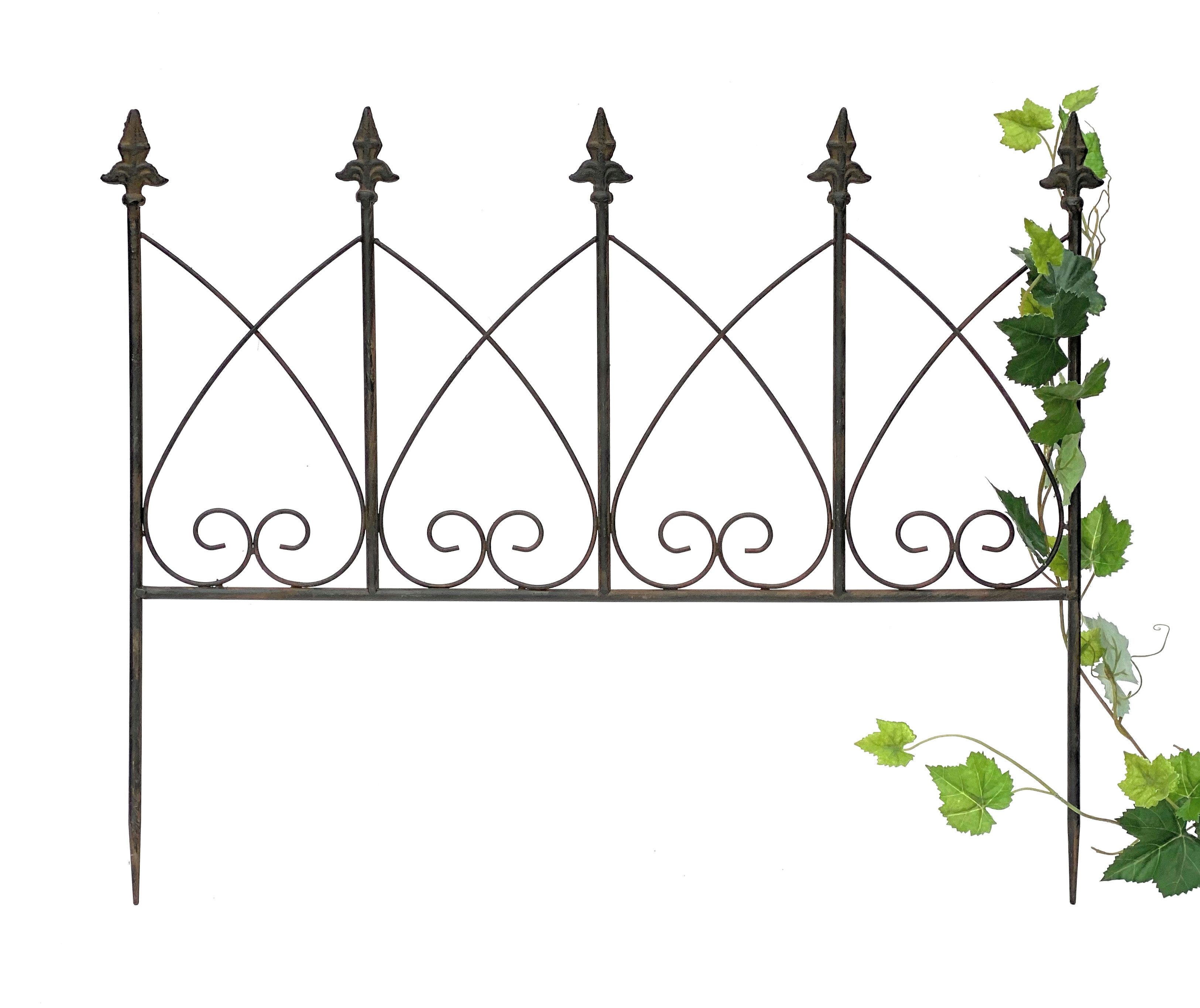 Rankhilfe Metall Blumengitter 60 cm Freistehend Rankgitter 96015