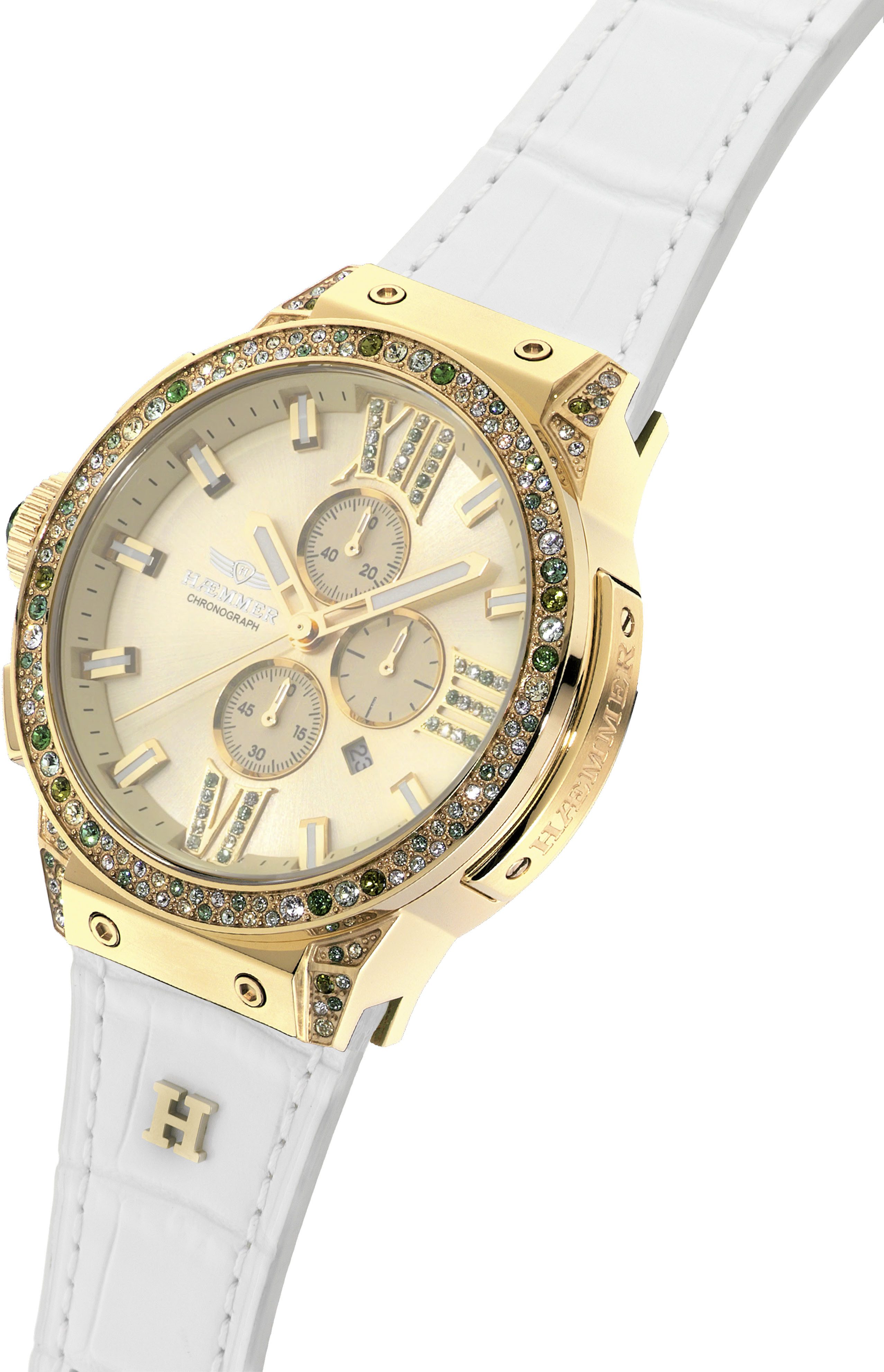 HAEMMER GERMANY Chronograph EMINENT DIVA, E-041, Quarzuhr, Armbanduhr, Dame günstig online kaufen