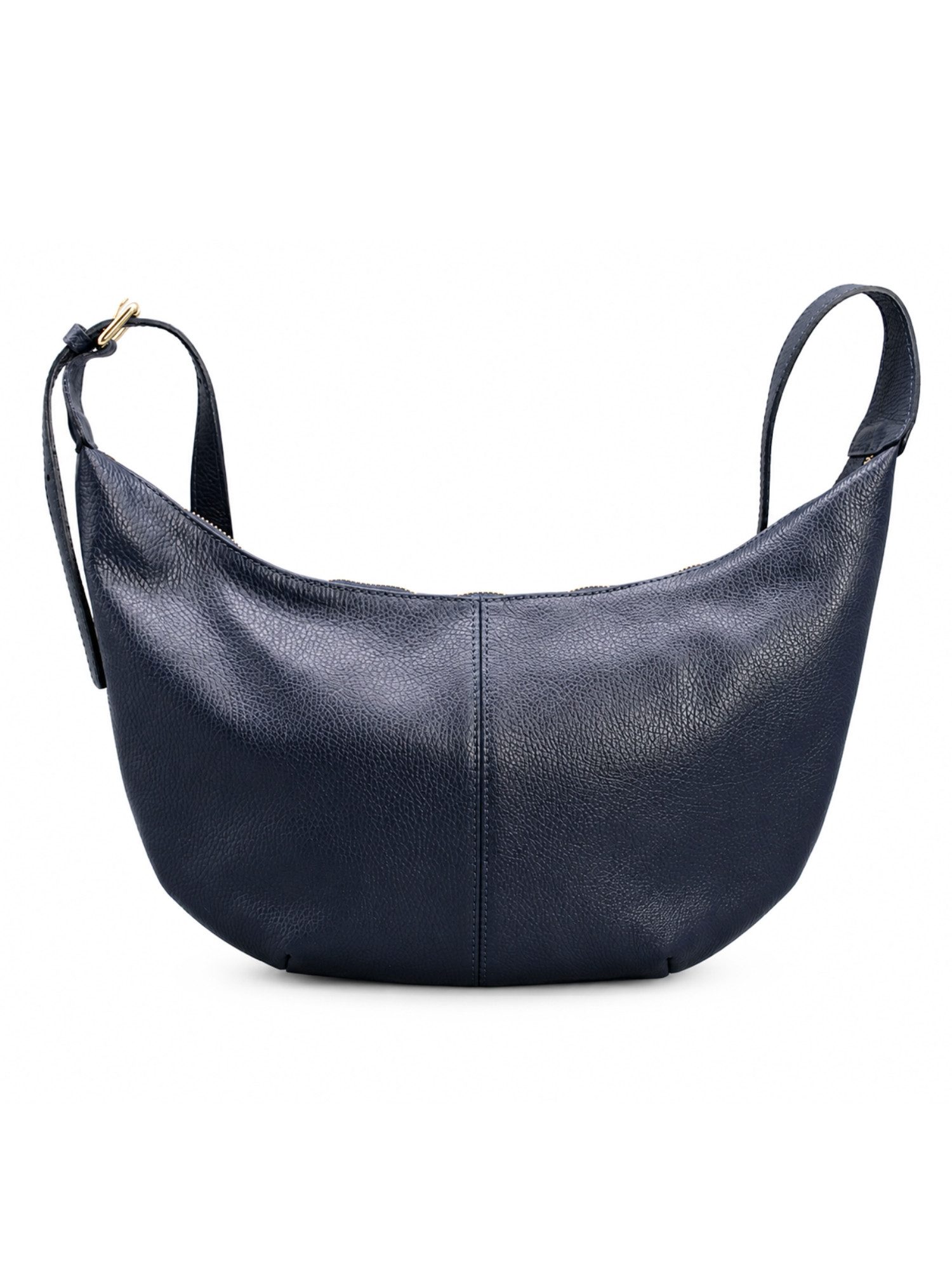 Adel Bags Schultertasche Lunara Echtleder Schultertasche Damen Hobo Bag Made in Italy (Einzelartikel), 100 % Echtleder Made in Italy mit verstellbarem Schulterriemen