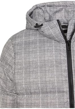 URBAN CLASSICS Daunenjacke Urban Classics Herren Hooded Check Puffer Jacket (1-St)