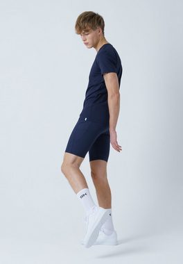 SPORTKIND Funktionsshorts Tennis Short Tights Radlerhose mit Taschen Jungen & Herren navy blau