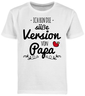 Shirtracer T-Shirt Süße Version von Papa (1-tlg) Papa