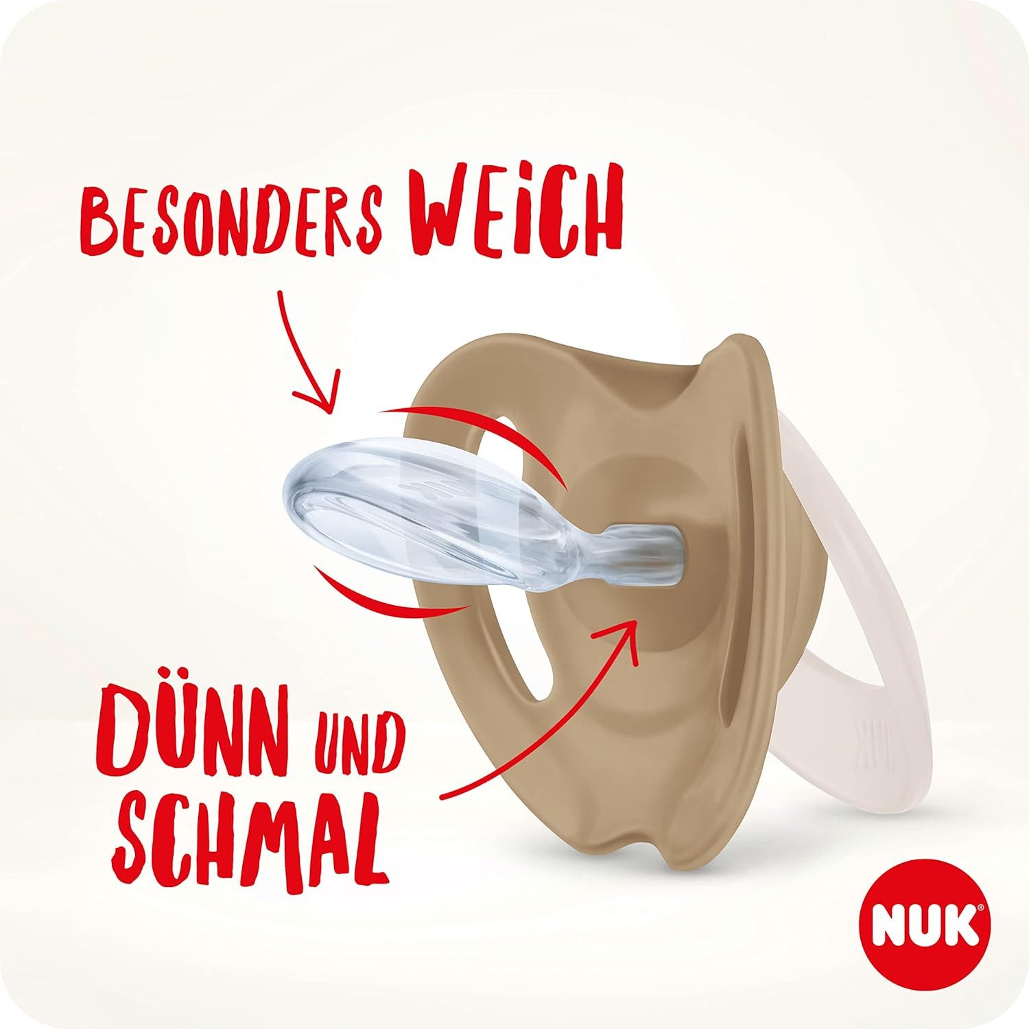 NUK Schnuller NUK Star Day&Night Schnuller Koala Gr.1 – mit Leuchteffekt