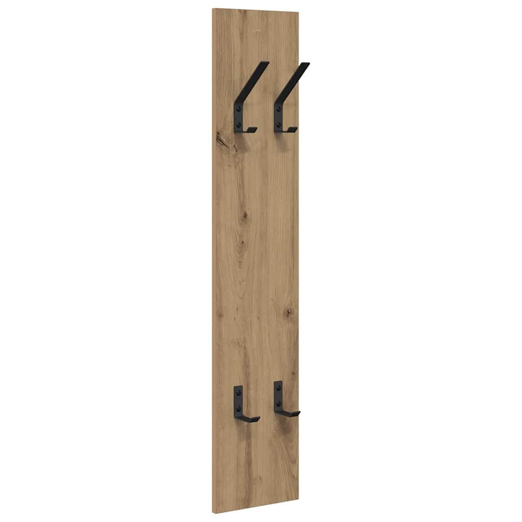 vidaXL Regal Wandmontierter nachttisch Wandhalterung Artisan-Eiche, 1-tlg.
