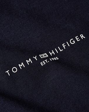 Tommy Hilfiger Curve Langarmshirt CRV 1985 REG MINI CORP C-NK LS PLUS SIZE CURVE,mit Tommy Hilfiger Mini Logoschriftzug