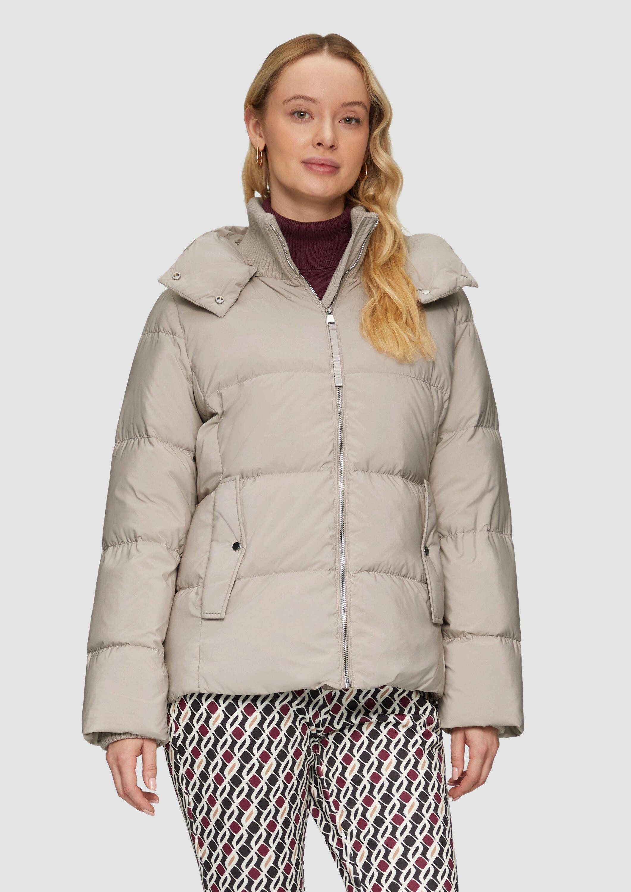 s.Oliver Winterjacke Outdoor-Jacke Daunenjacke mit abnehmbarer günstig online kaufen