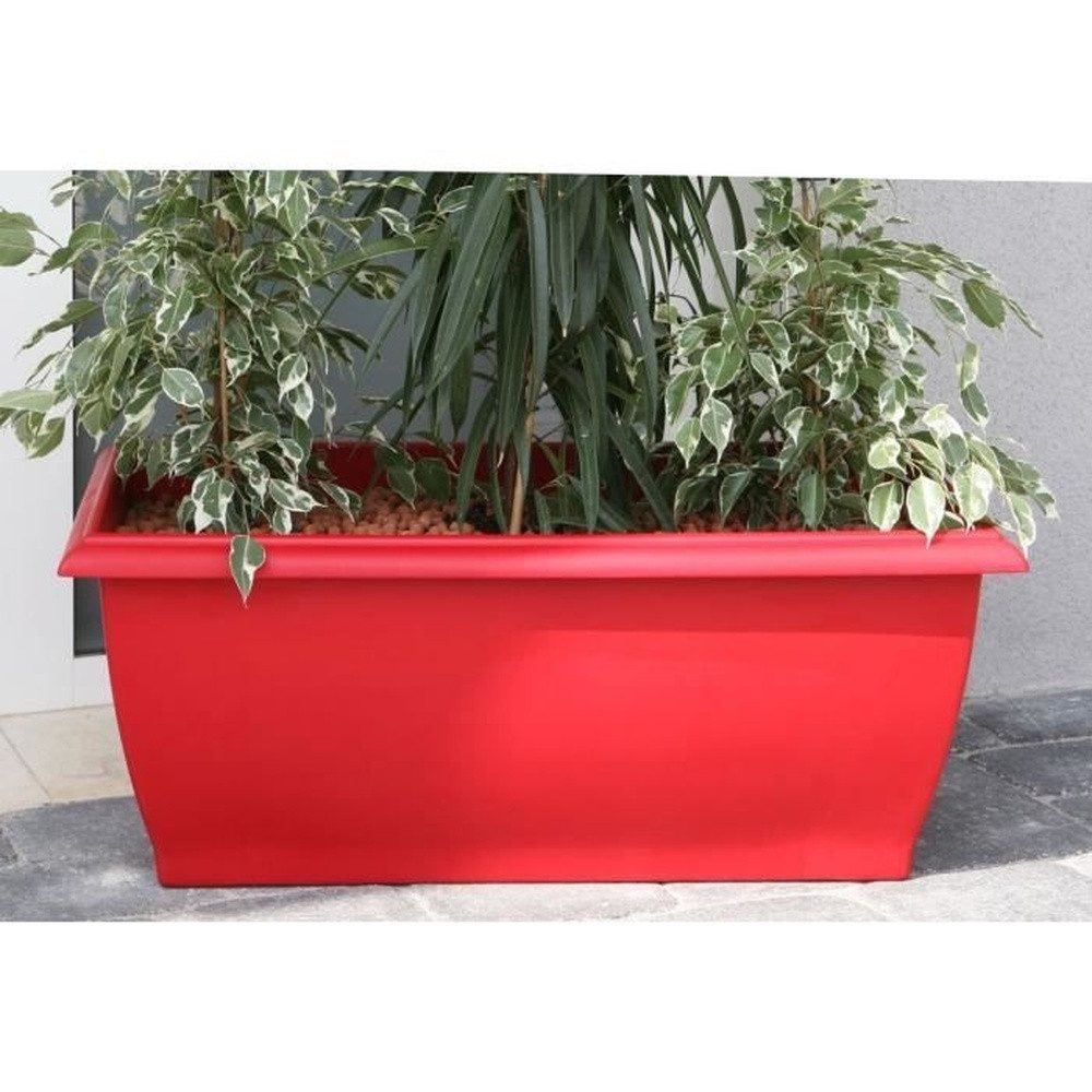 Riviera System Jardiniere Riviera Jardiniere Evolution – 80 x 40 x H 32 cm – 64 L – Rot
