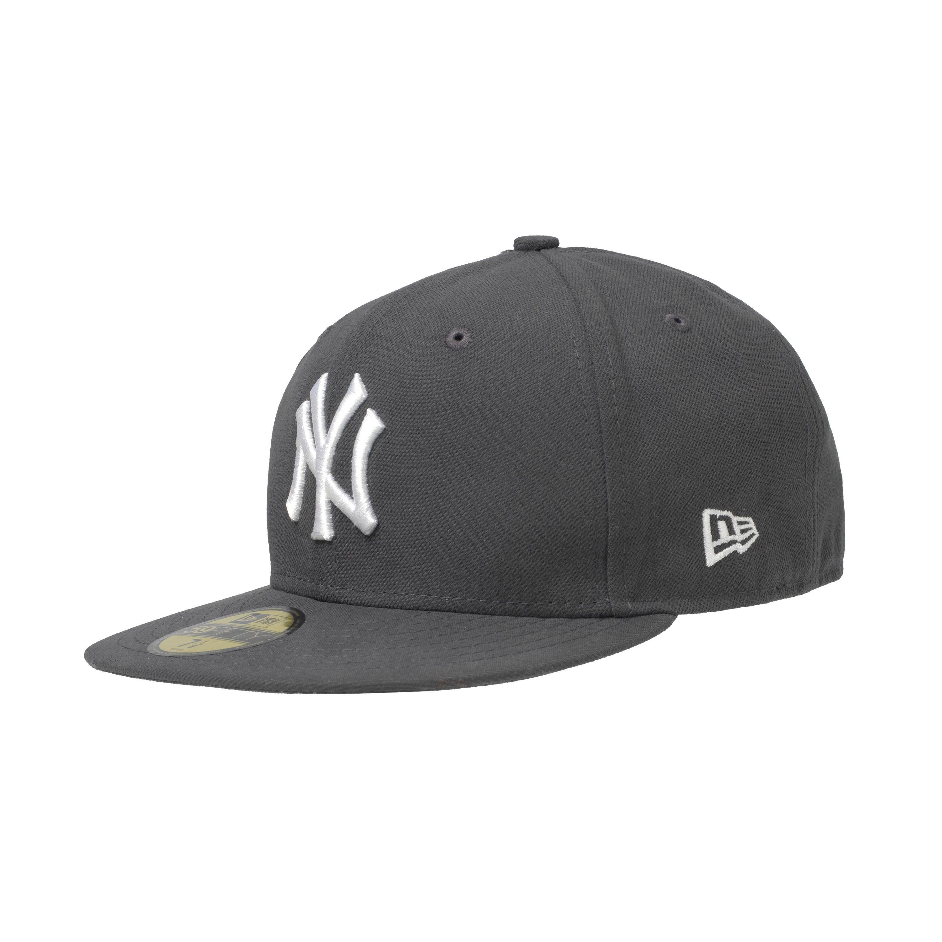 York 59Fifty Fitted Yankees Cap New Era charcoal New