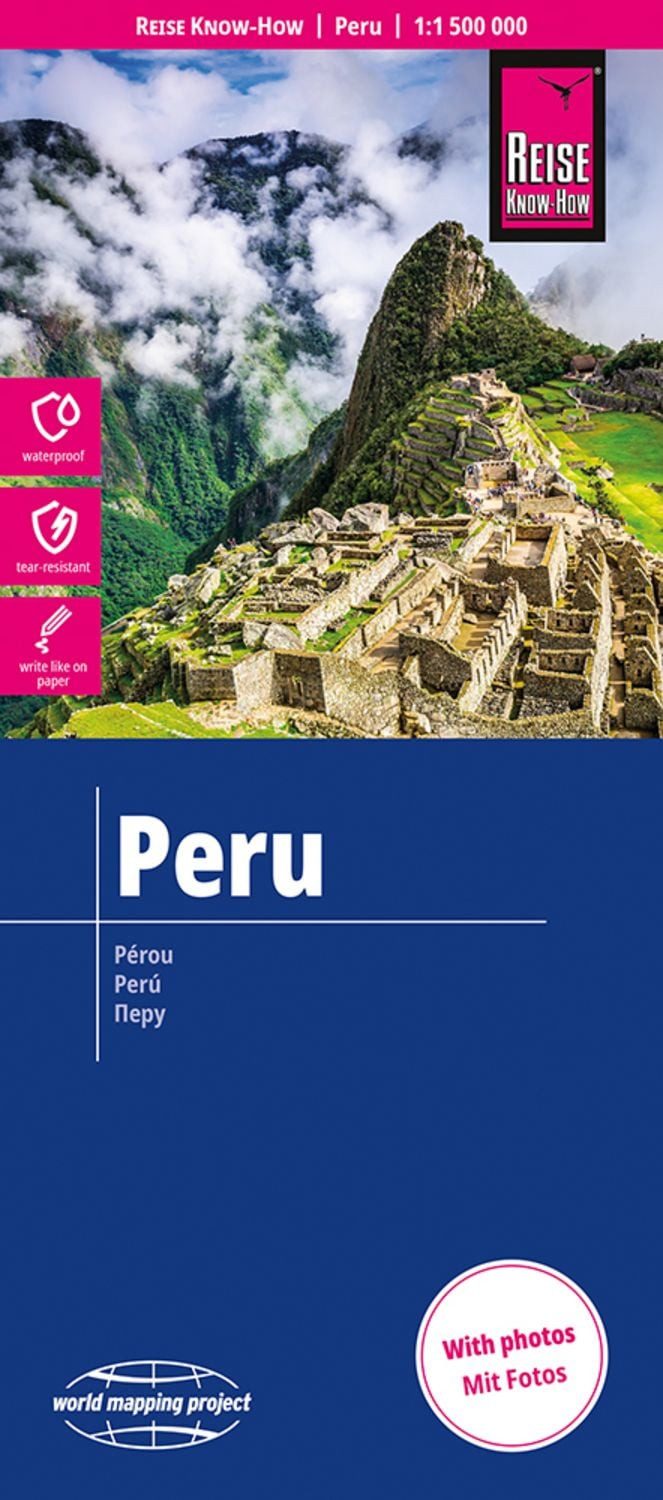 Reise Know-How Landkarte Peru (1:1.500.000) / diverse
