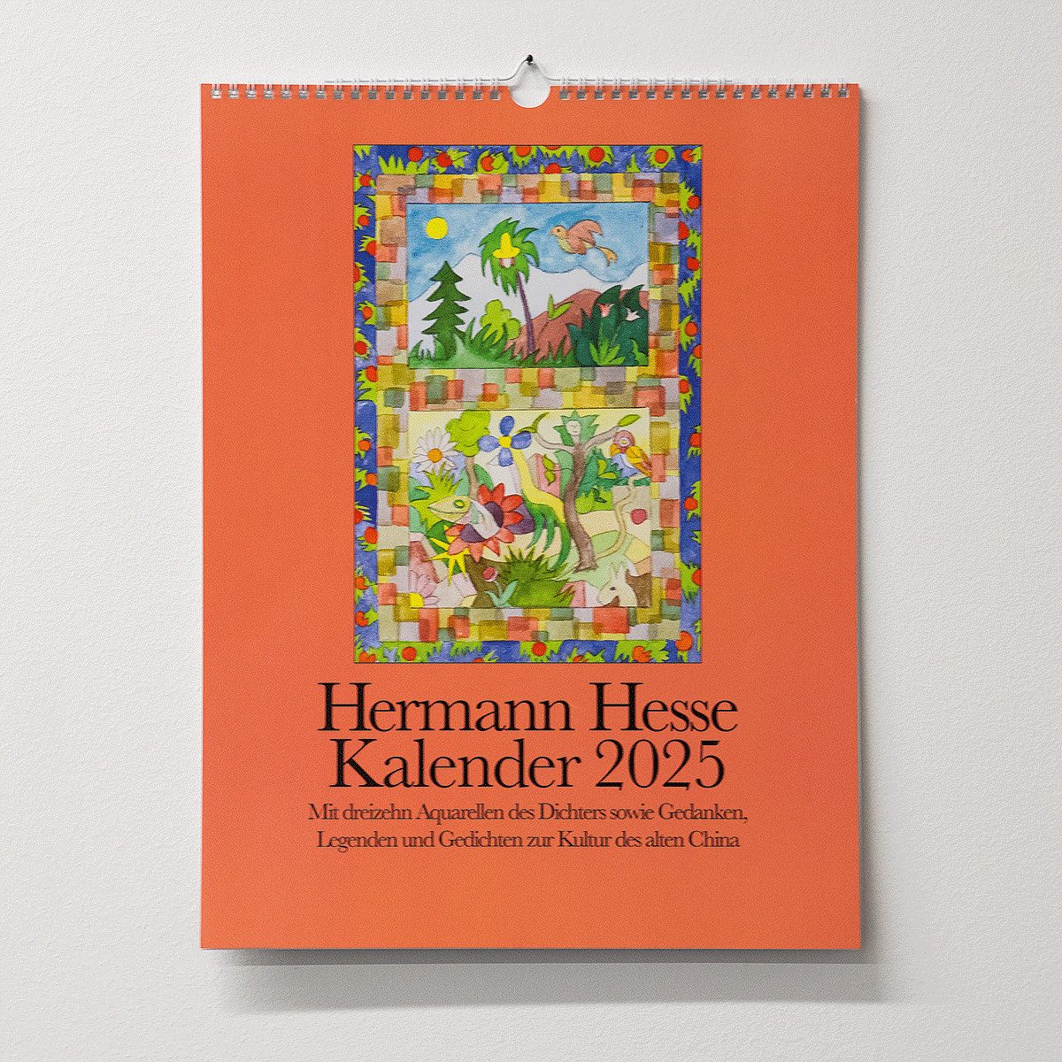 Suhrkamp Verlag Wandkalender Wandkalender 2025 »Hermann Hesse«.