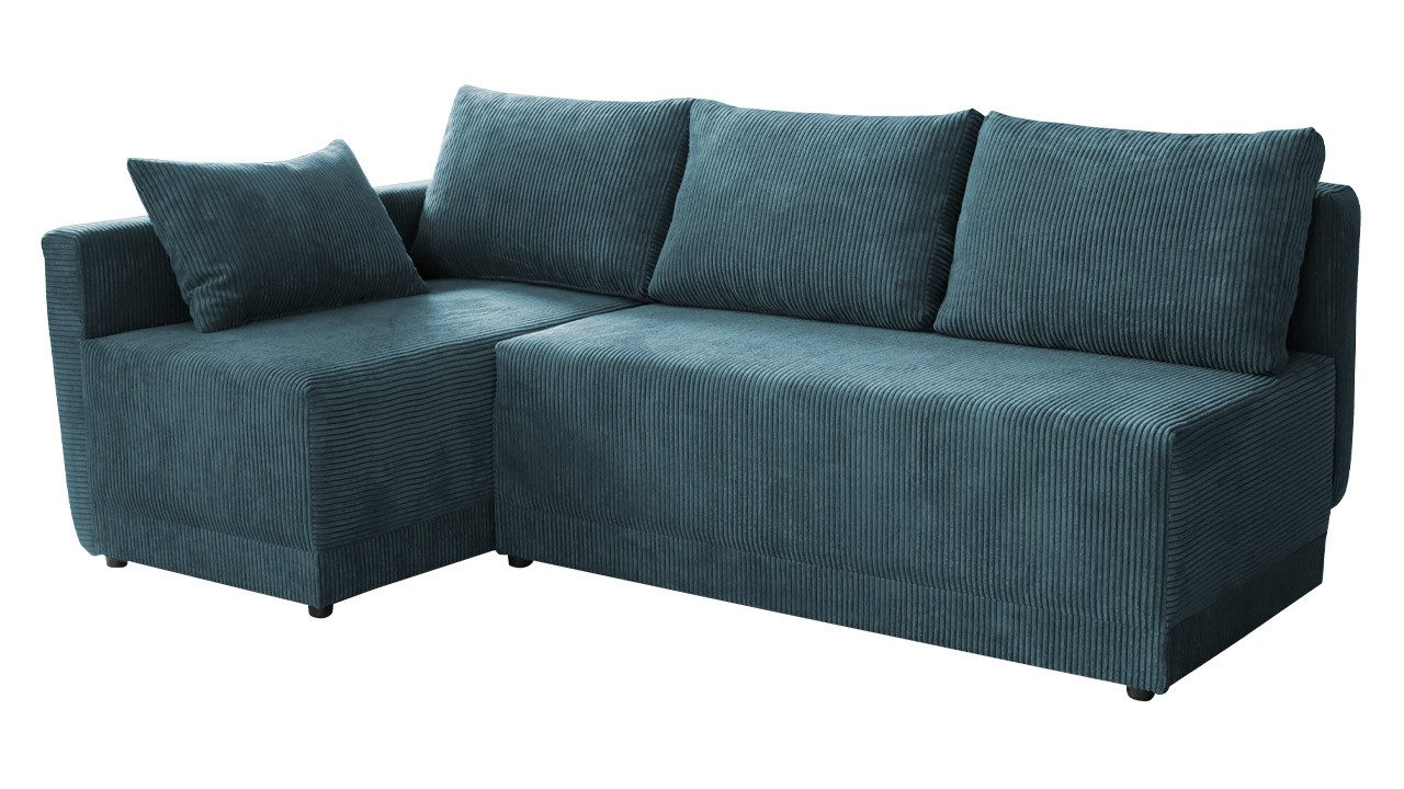 MIRJAN24 Ecksofa Nestor Cord, mit Bettkasten günstig online kaufen