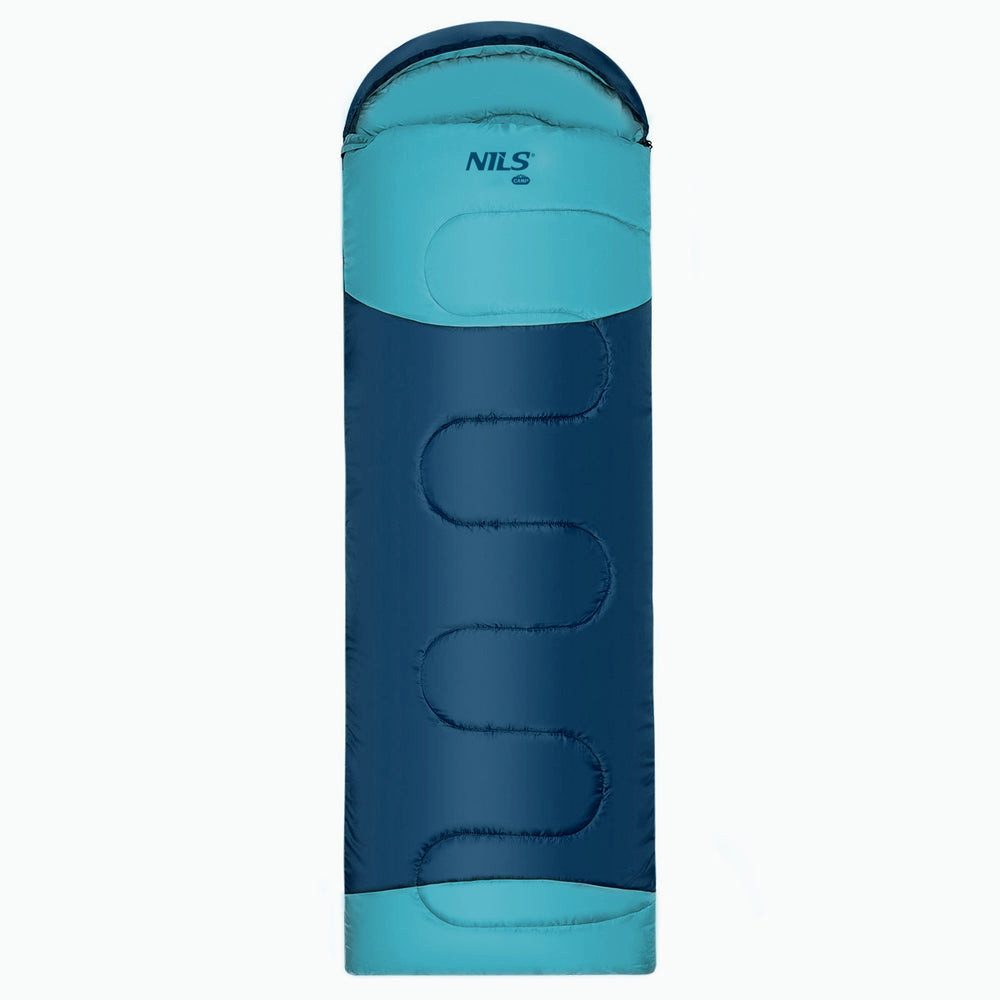 NILS CAMP Schlafsack Deckenschlafsack Campingschlafsack (Spar-Set, 1 tlg., 185 x 75 cm warm), warm, beidseitiger Zip, Innentasche, als Decke nutzbar