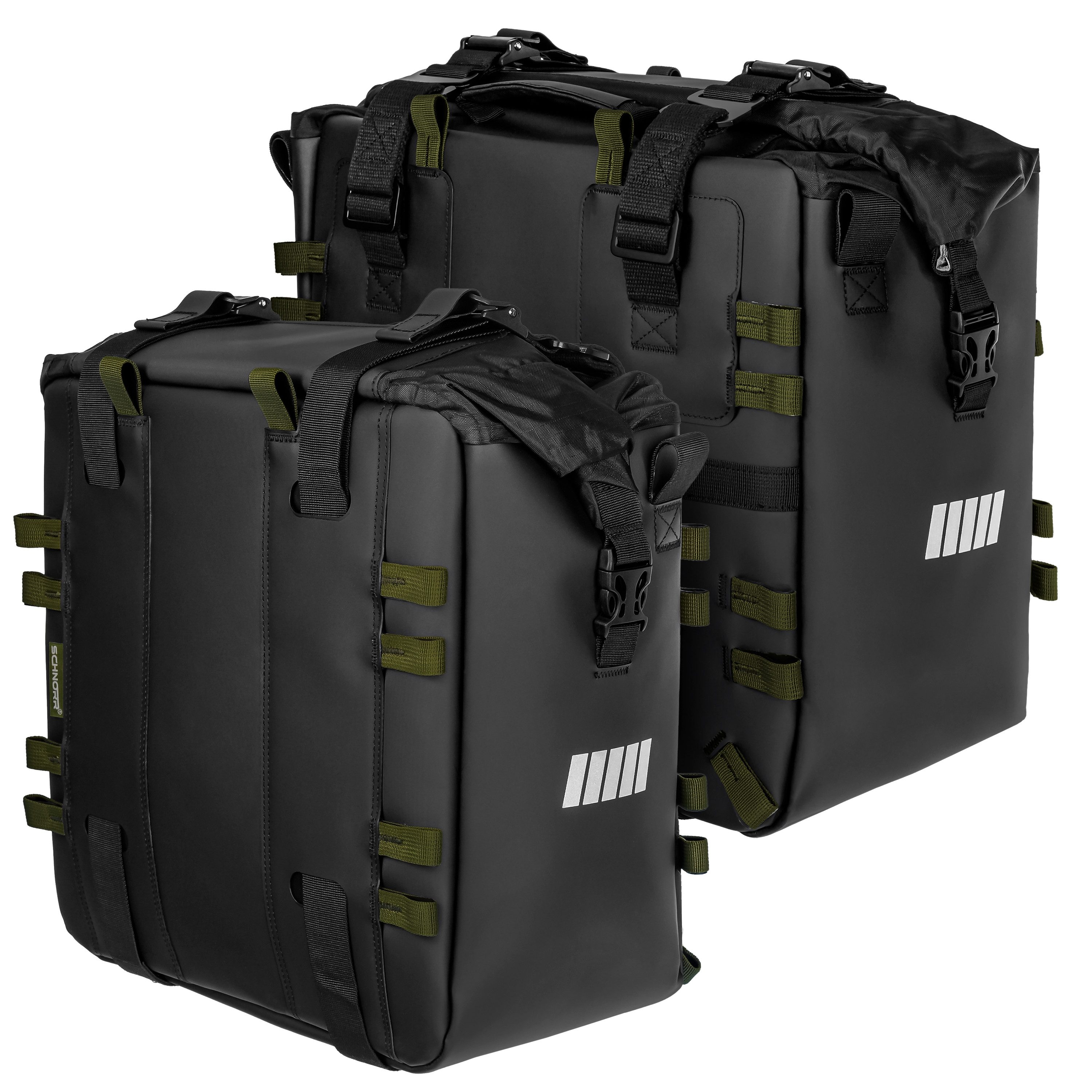 Gepäckträgertasche Motorrad-Satteltasche, Seitentasche - SC32 M + SC38 L für Honda R 120